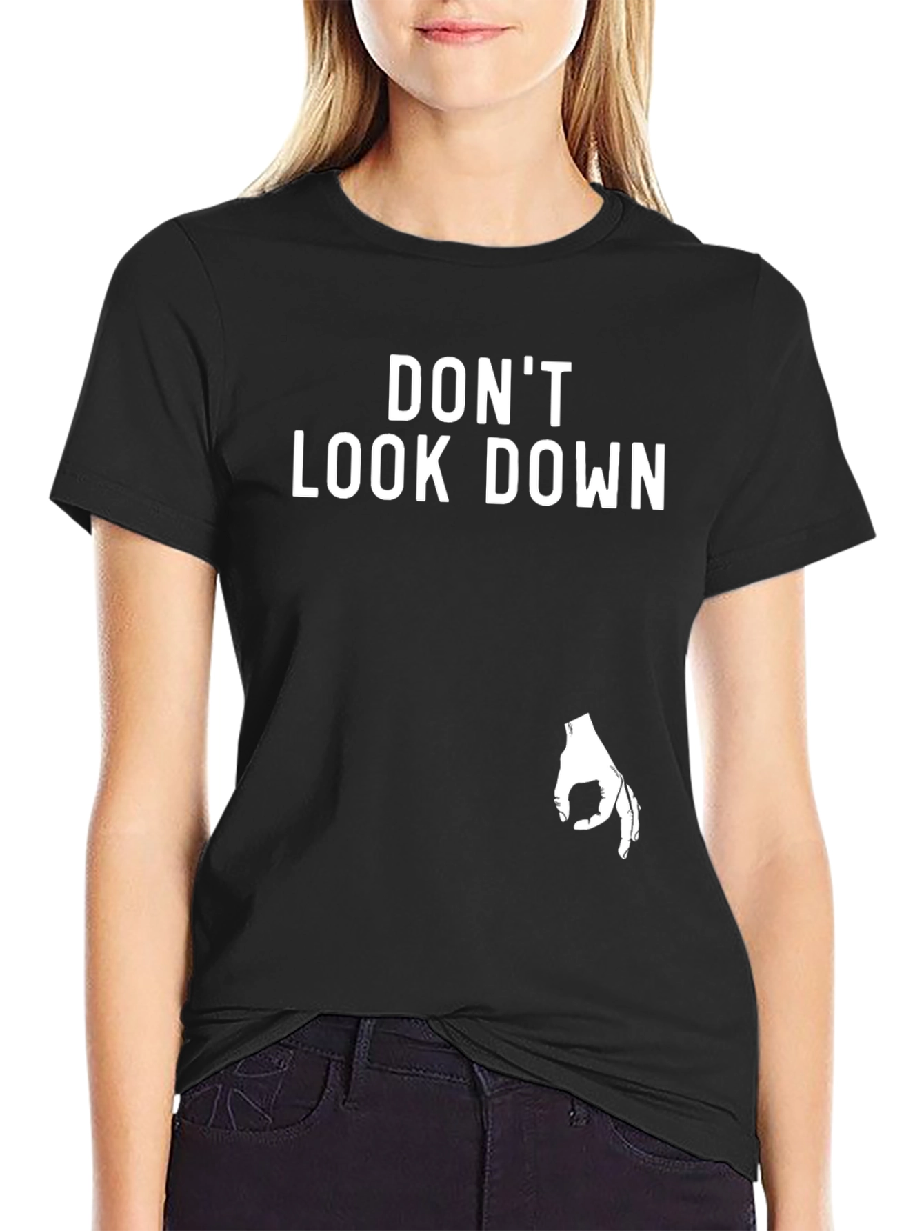 Dont Look Down T-Shirt - Circle Game Tee