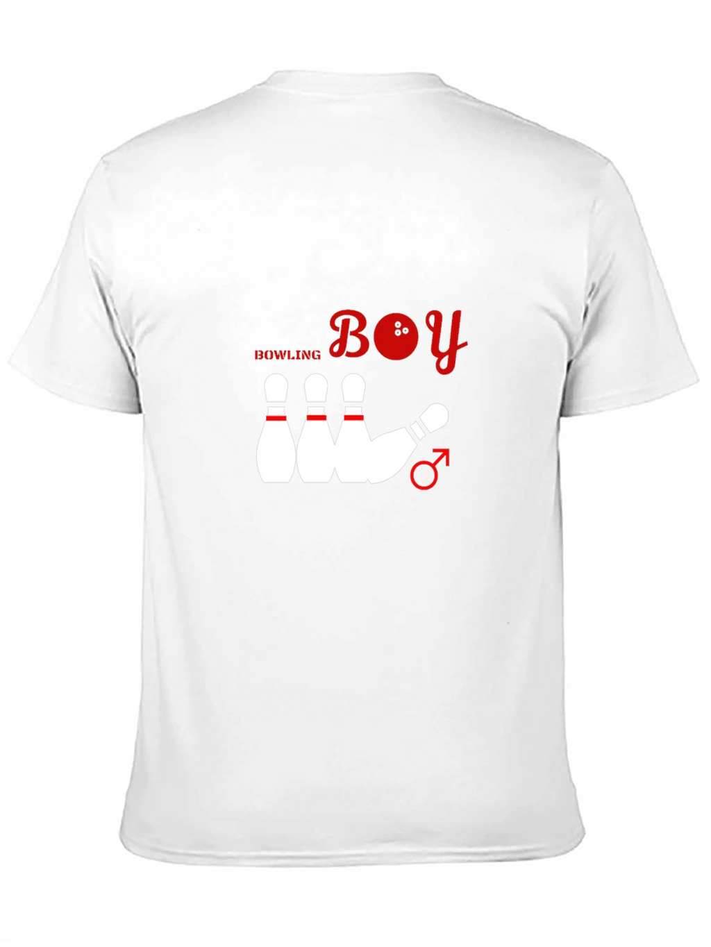 Bowling Boy Graphic T-Shirt - Black
