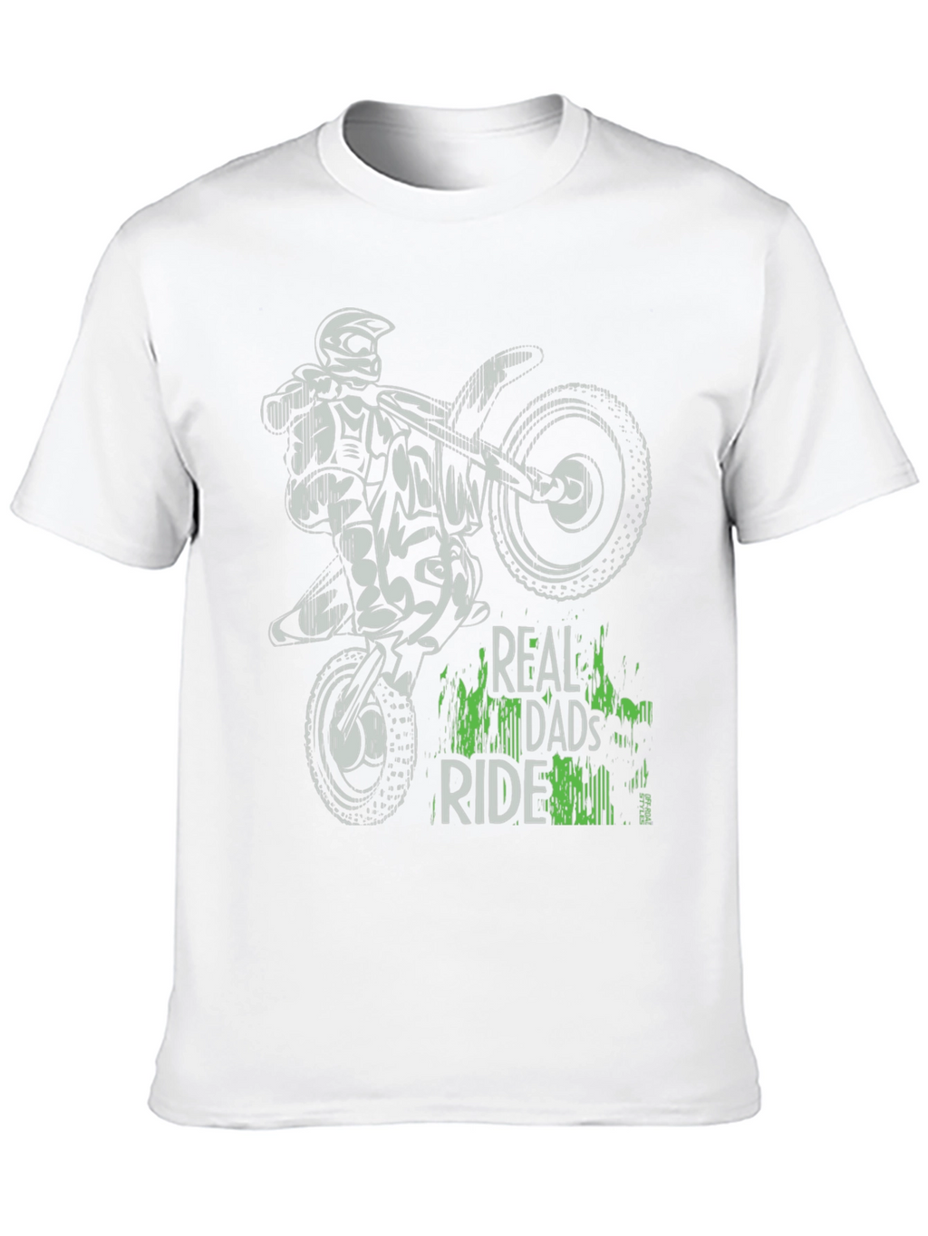 Real Dads Ride Motocross Graphic Tee