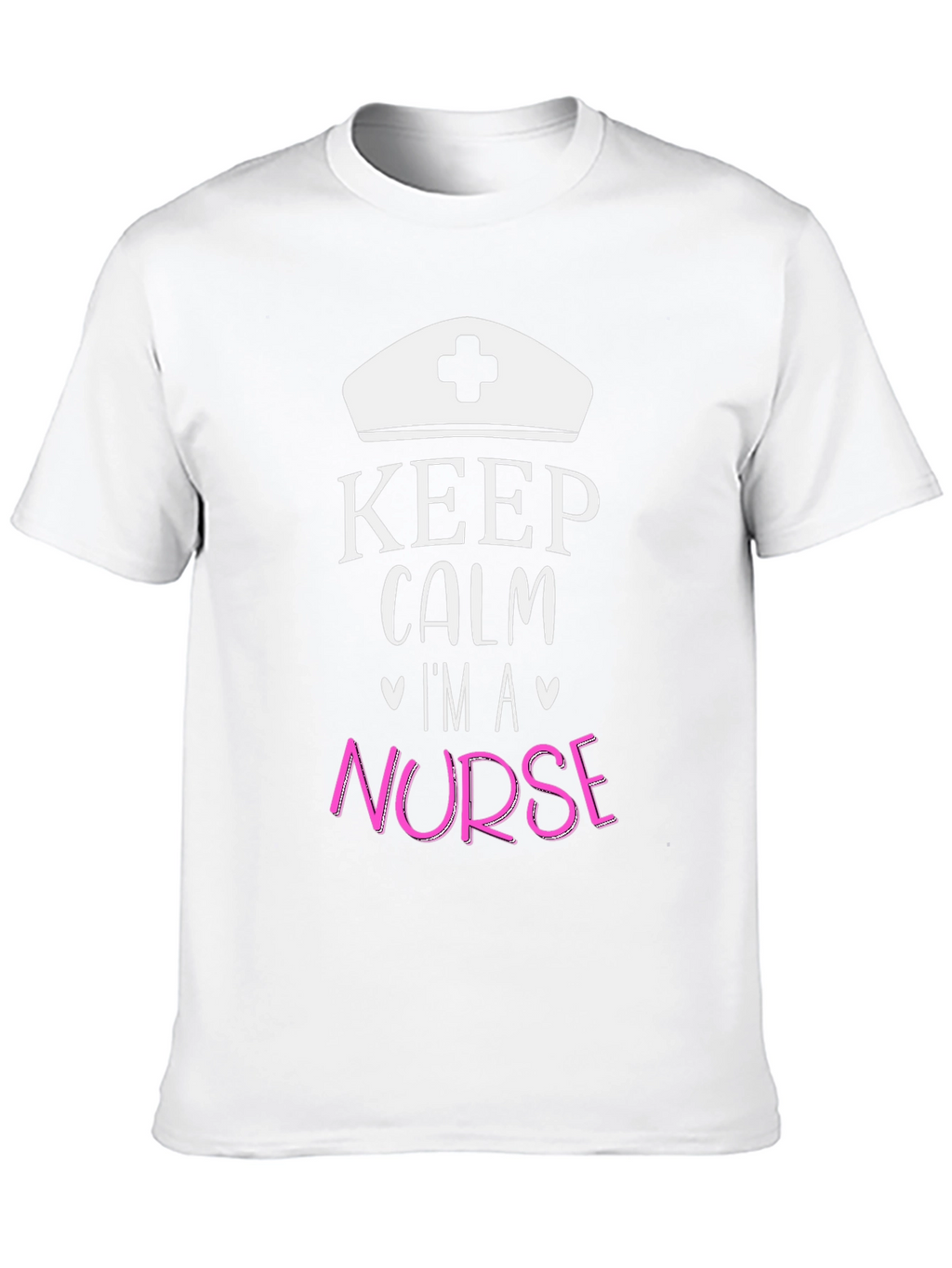 Keep Calm Im a Nurse T-Shirt - Black