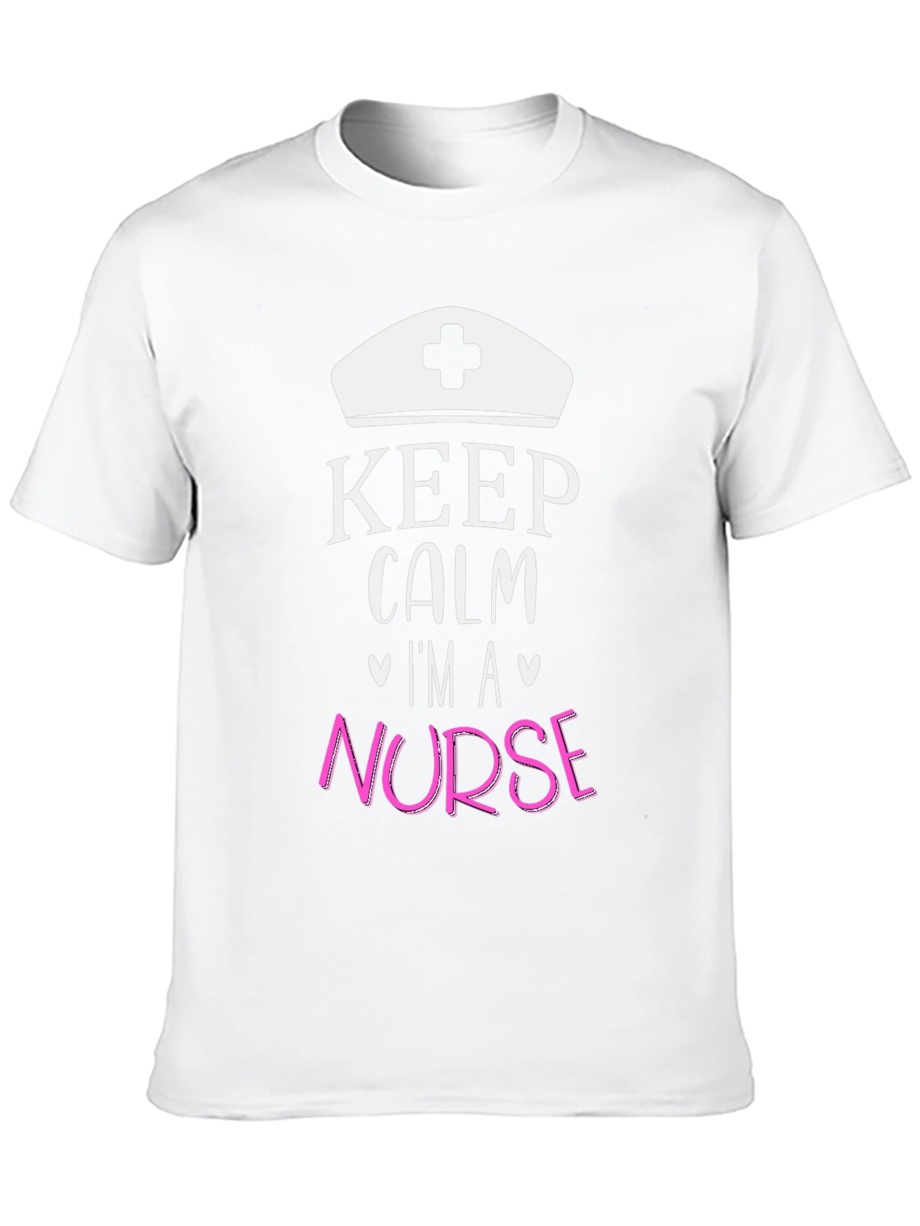 Keep Calm Im a Nurse T-Shirt - Black