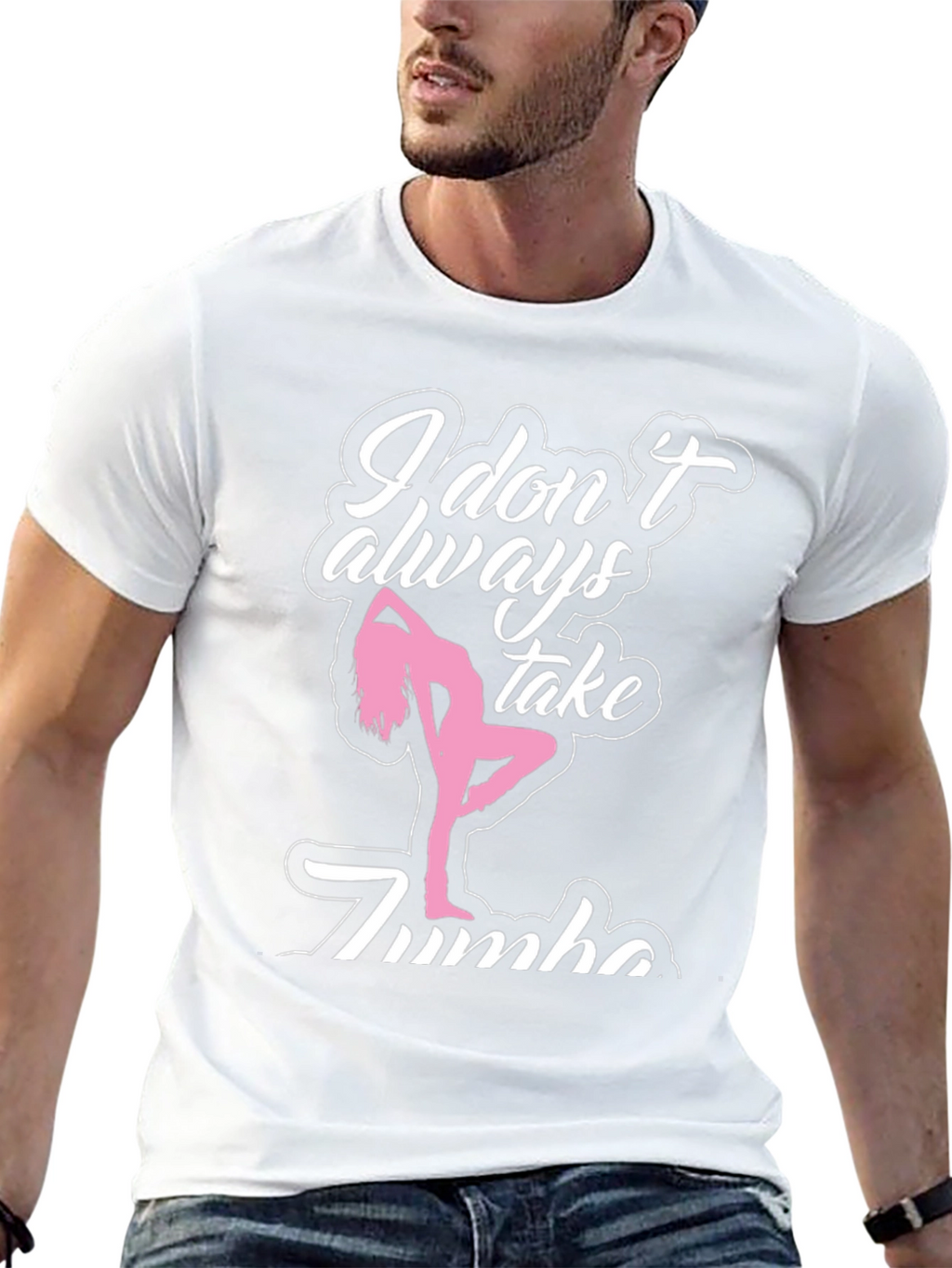 I Dont Always Take Zumba T-Shirt - Black