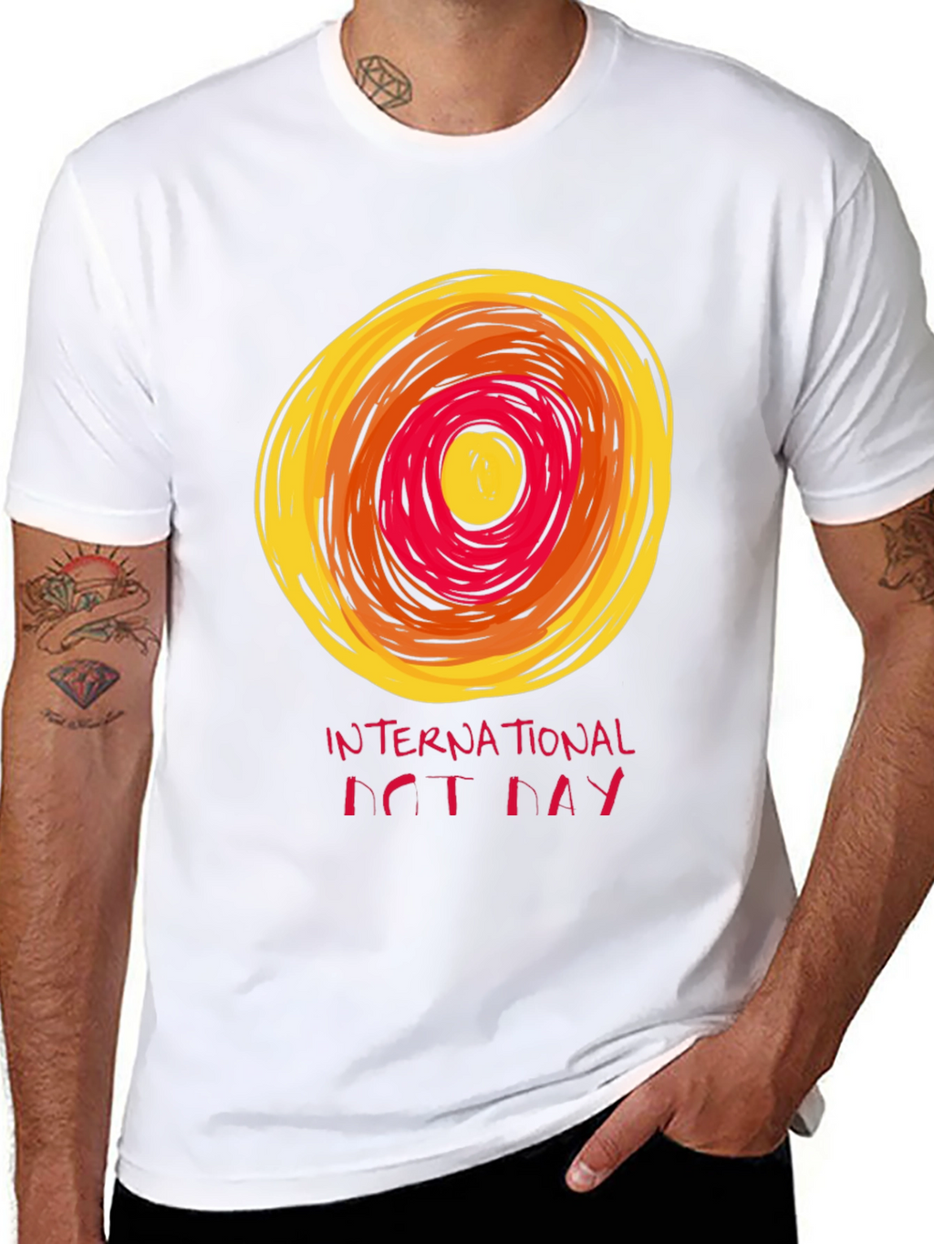 International Dot Day Graphic Tee - Artistic Design