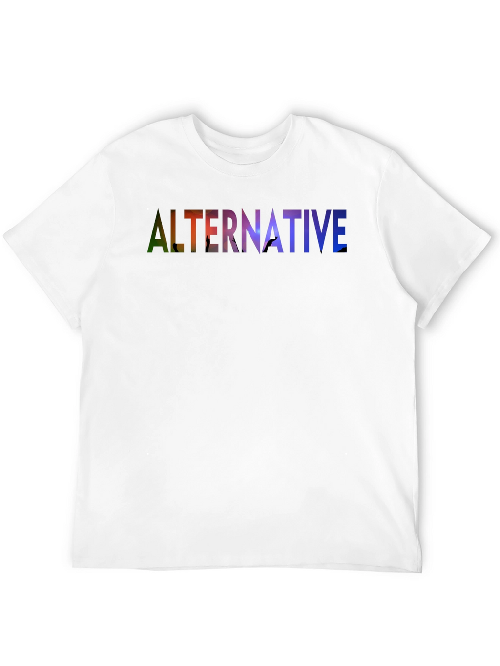 Alternative Graphic Print Black T-Shirt