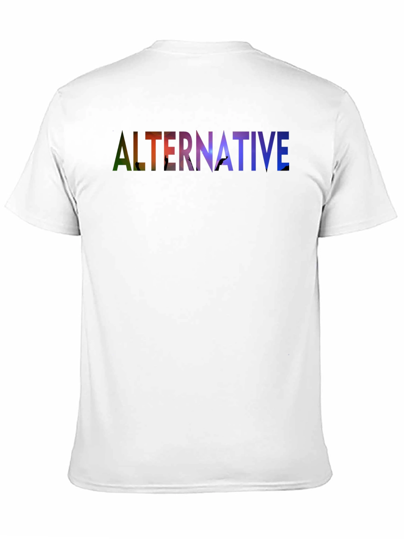 Alternative Graphic Print Black T-Shirt