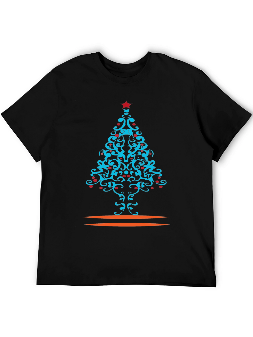 Festive Christmas Tree Graphic Tee