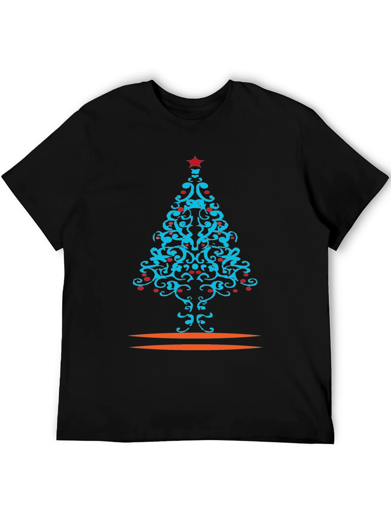 Festive Christmas Tree Graphic Tee