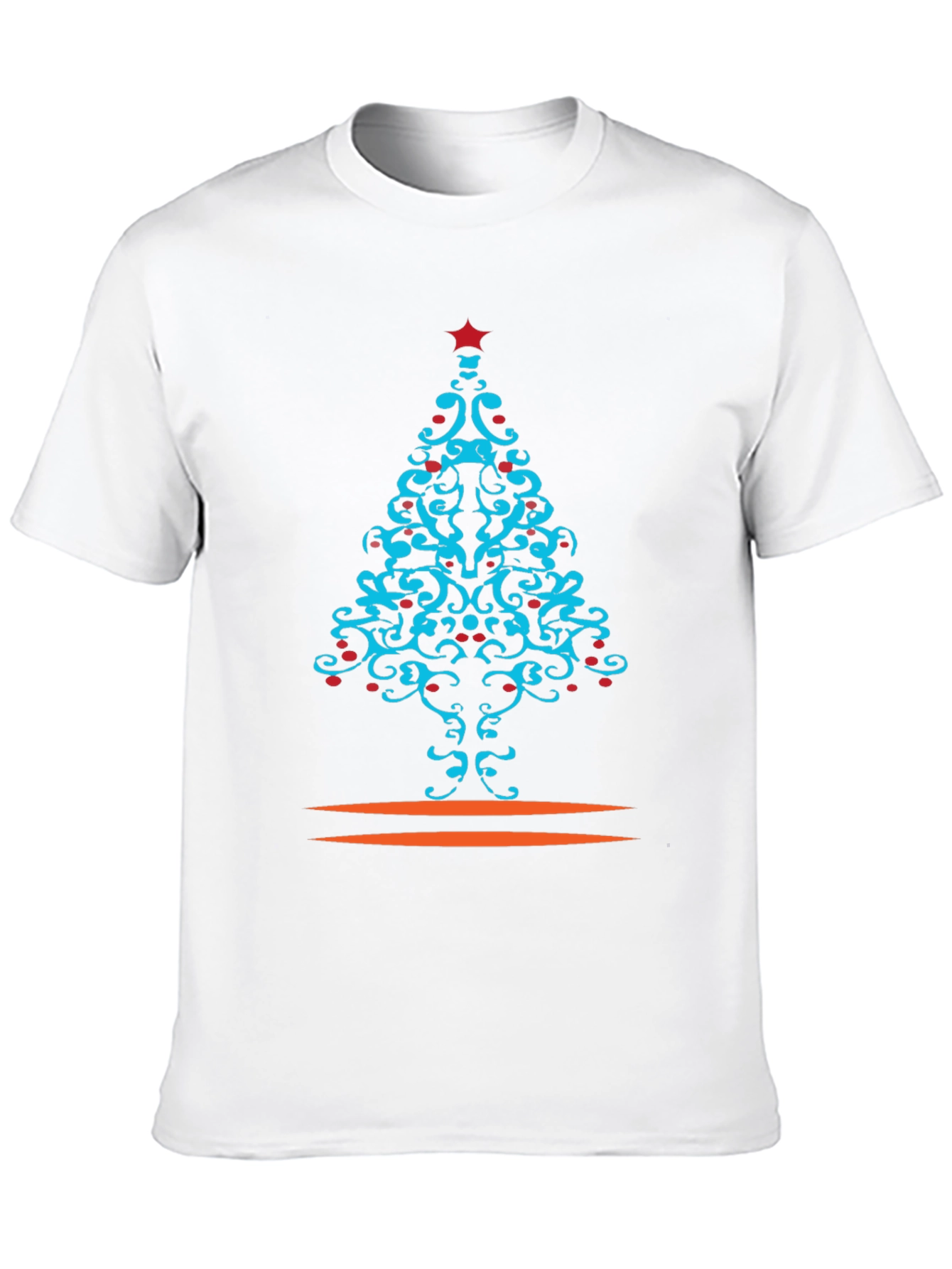 Festive Christmas Tree Graphic Tee