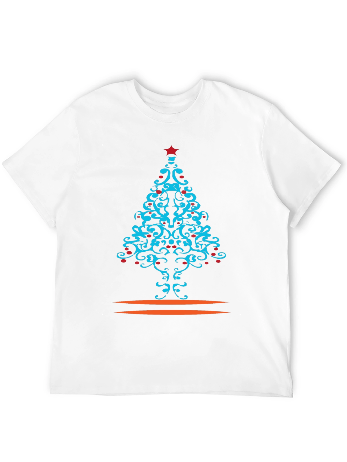Festive Christmas Tree Graphic Tee