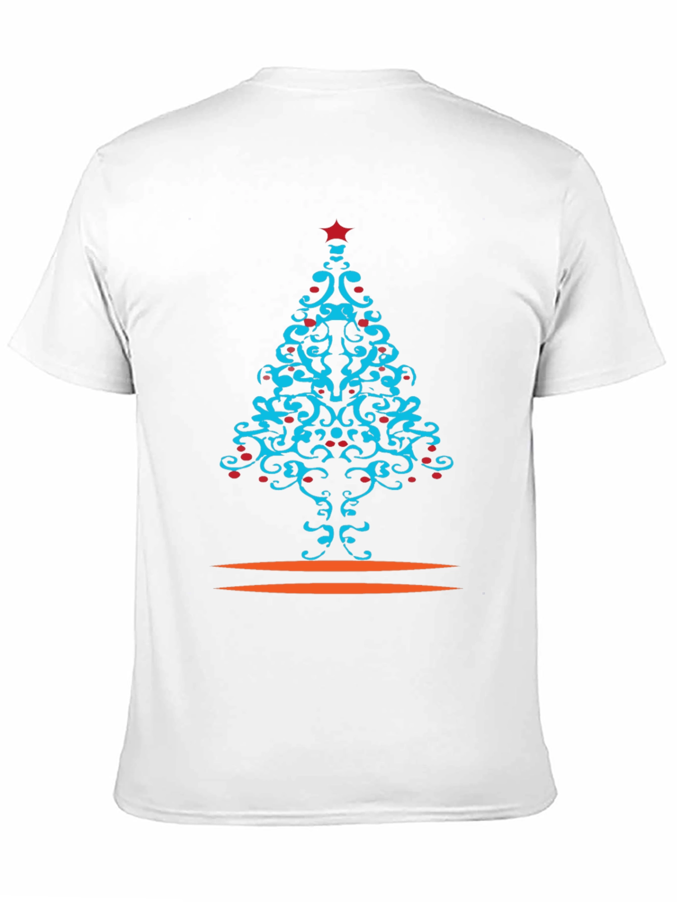 Festive Christmas Tree Graphic Tee