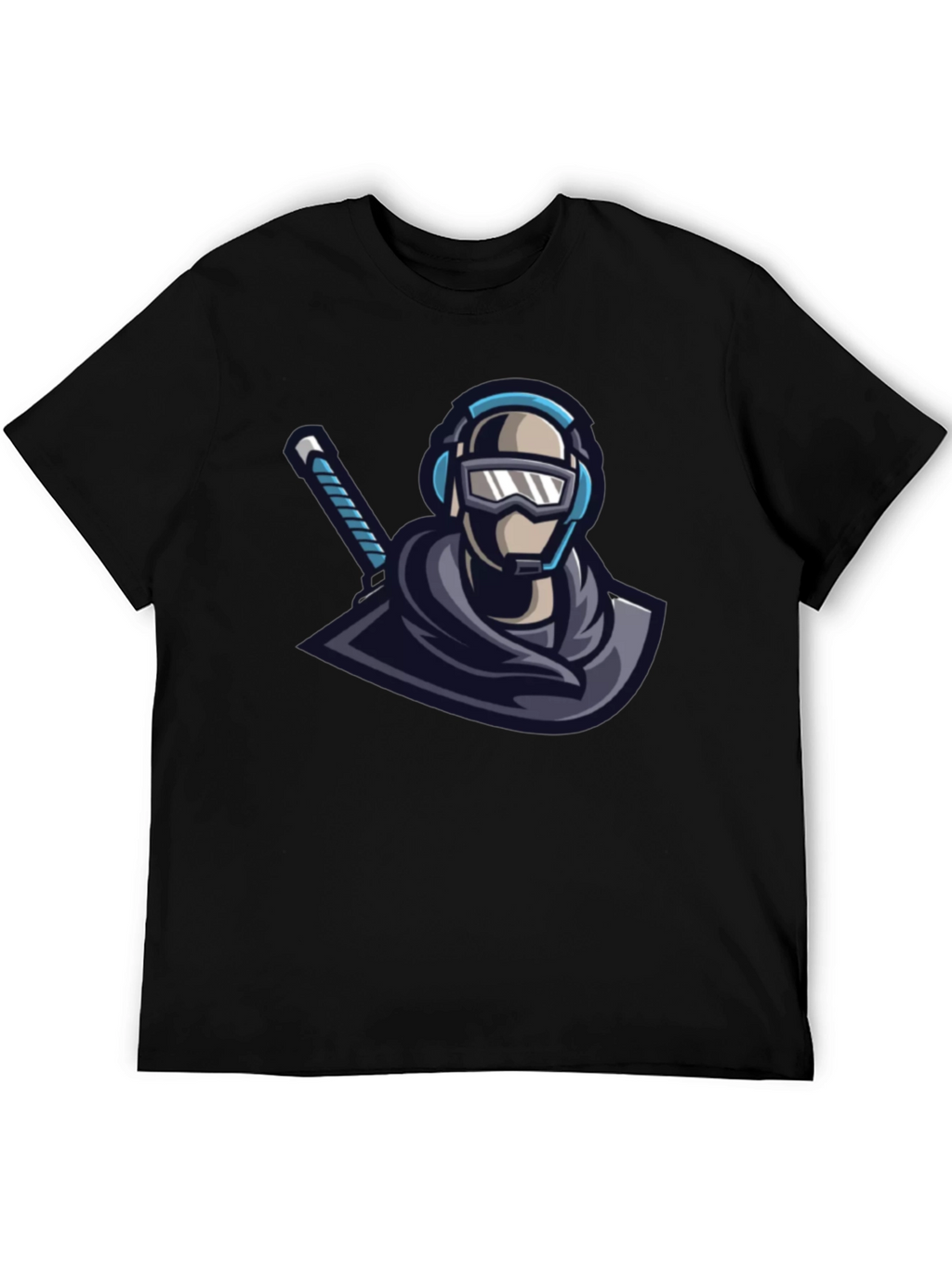 Ninja Warrior Graphic Tee - Black