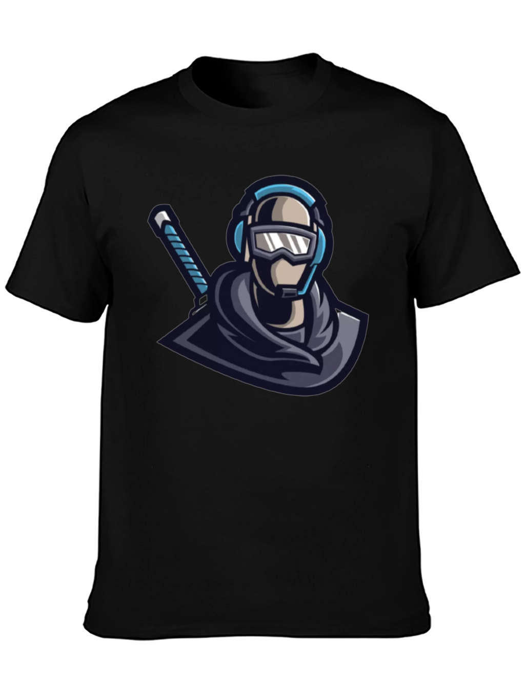 Ninja Warrior Graphic Tee - Black
