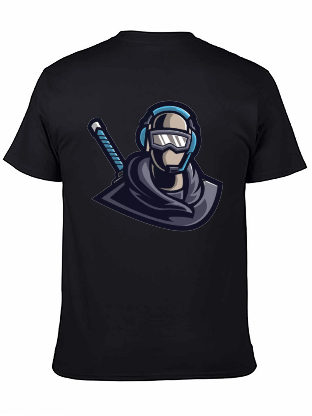 Ninja Warrior Graphic Tee - Black