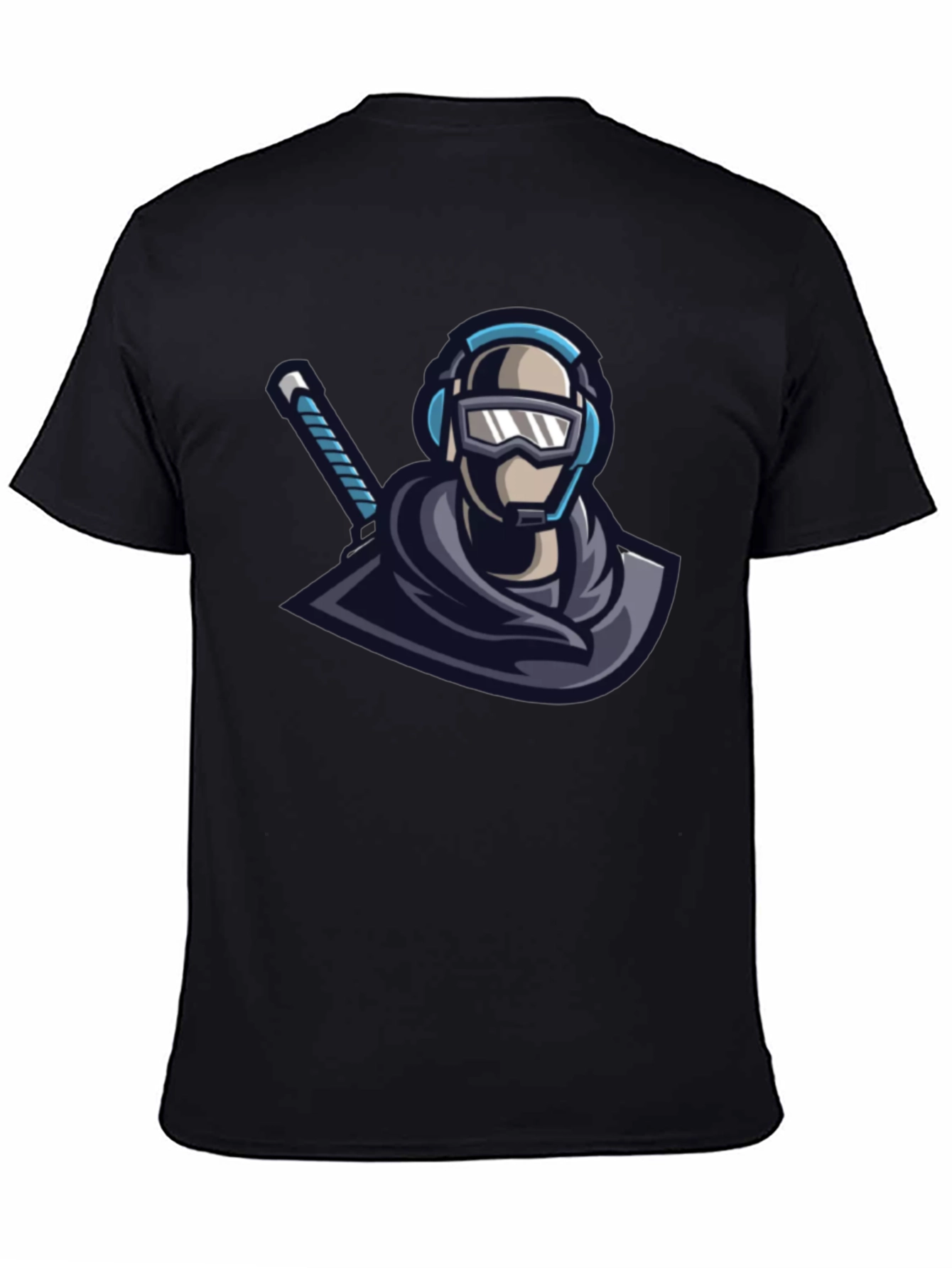 Ninja Warrior Graphic Tee - Black