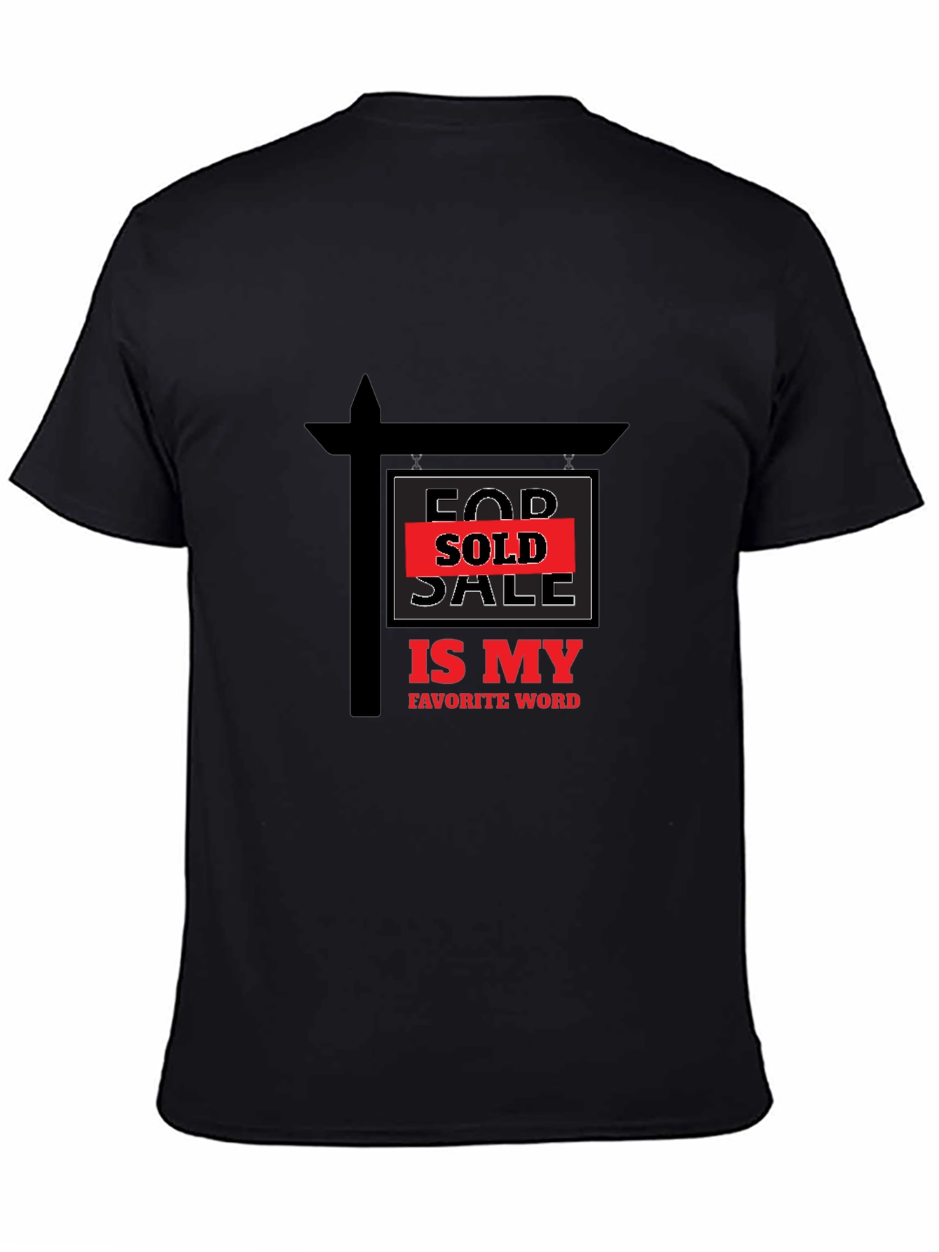 For Sale Sold Shirt Real Estate Agent Gift Tee