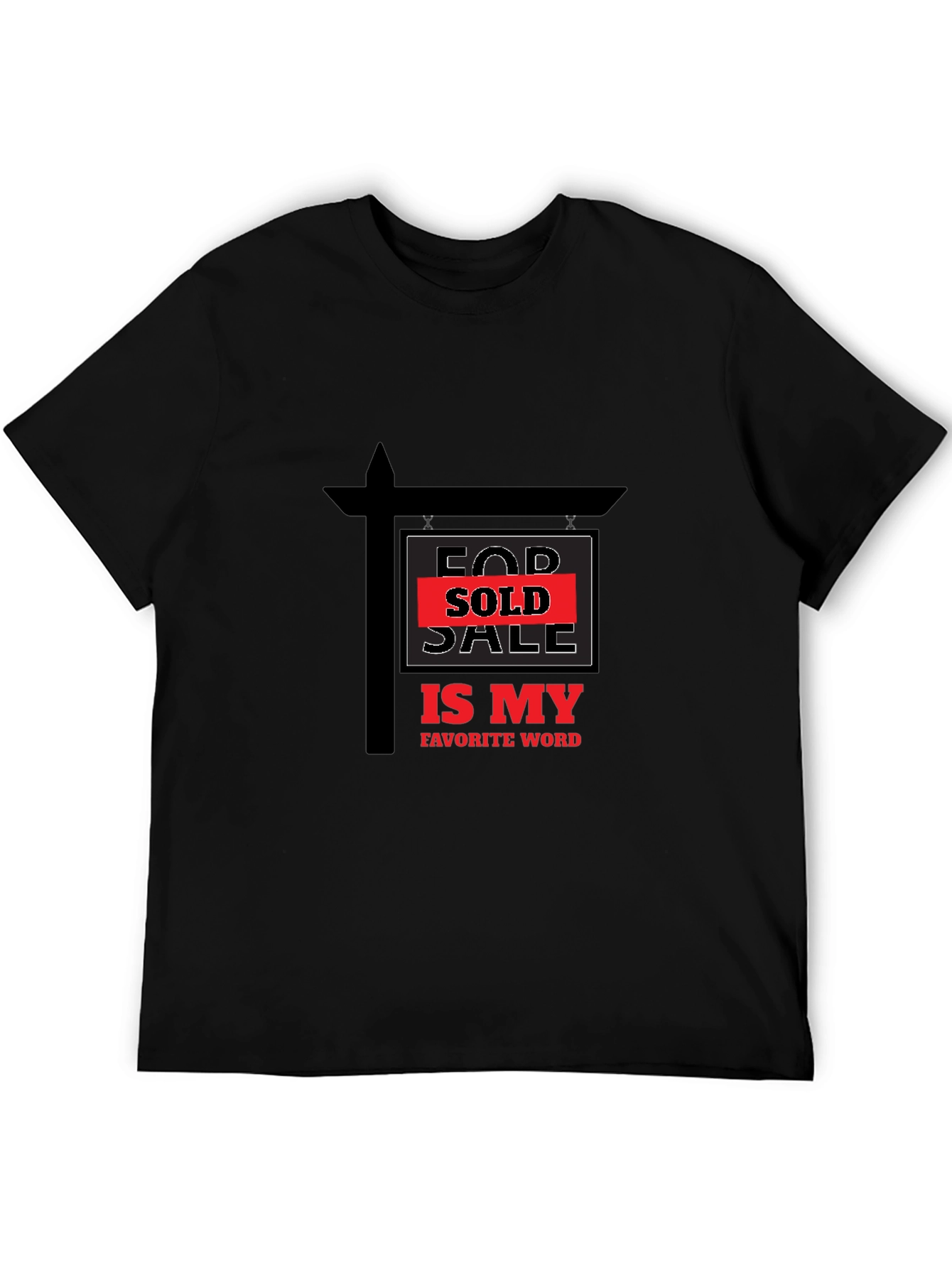For Sale Sold Shirt Real Estate Agent Gift Tee
