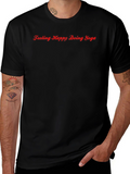Feeling Happy Doing Yoga Graphic Tee