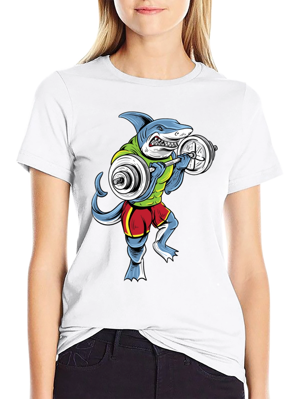 Shark Gym Workout T-Shirt