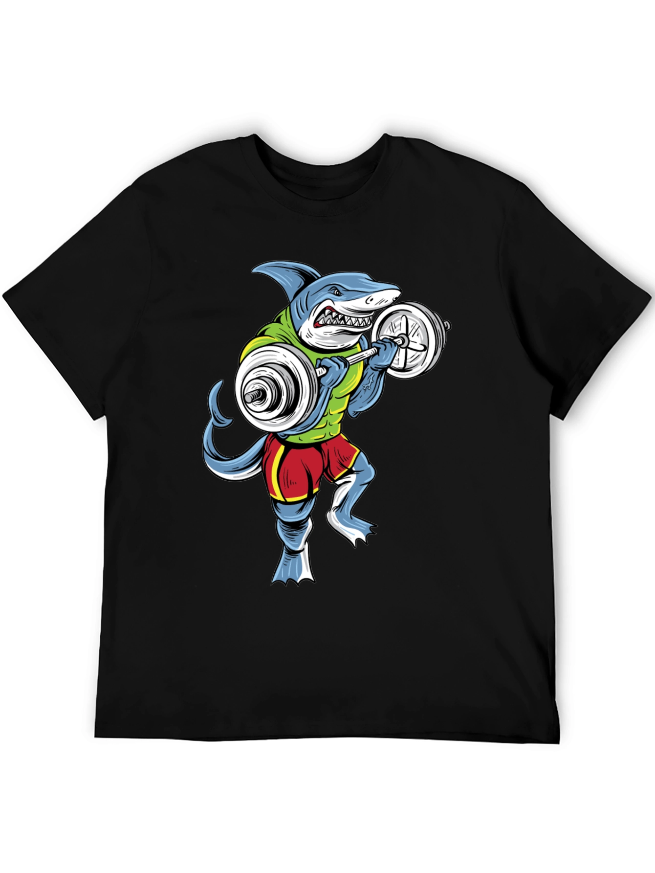 Shark Gym Workout T-Shirt