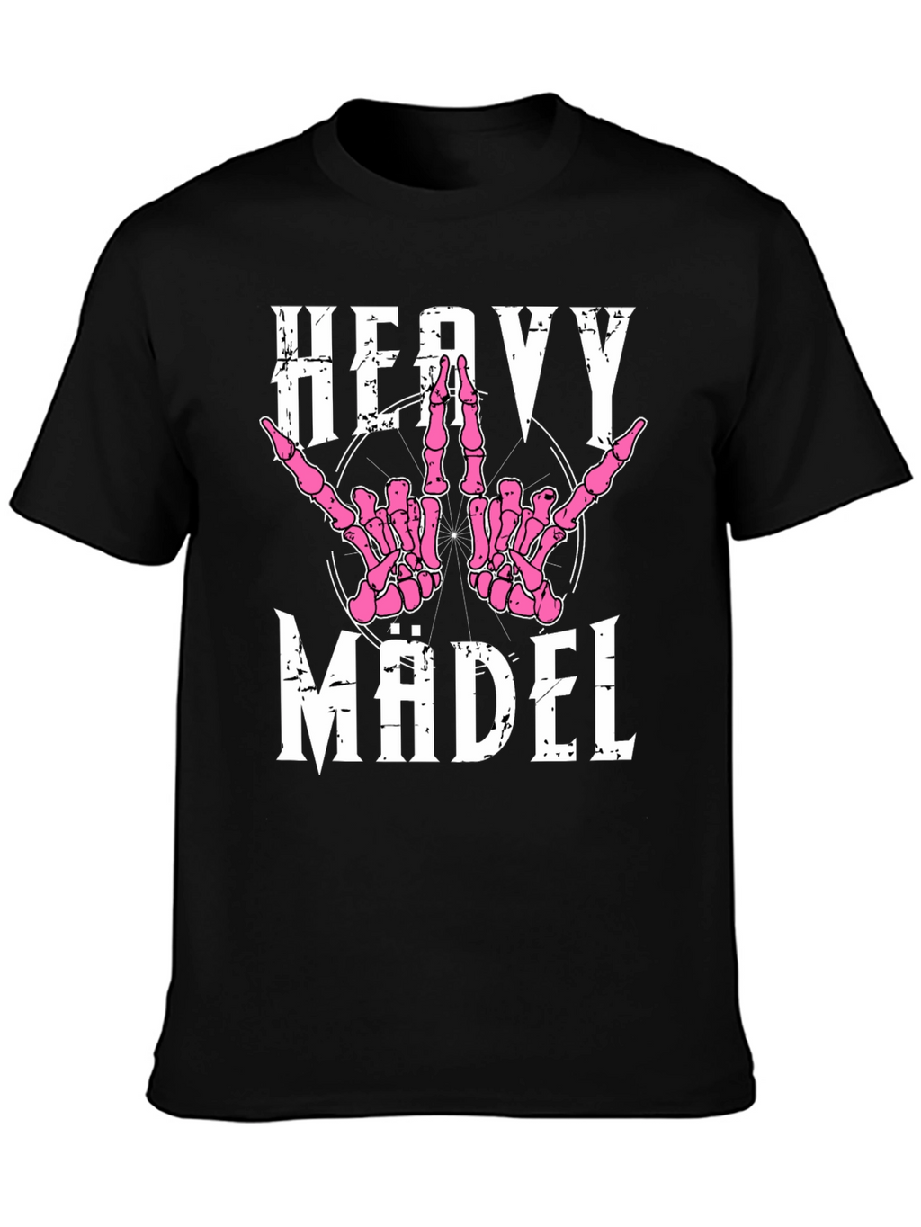 Heavy Mädel Graphic Tee - Rock On!