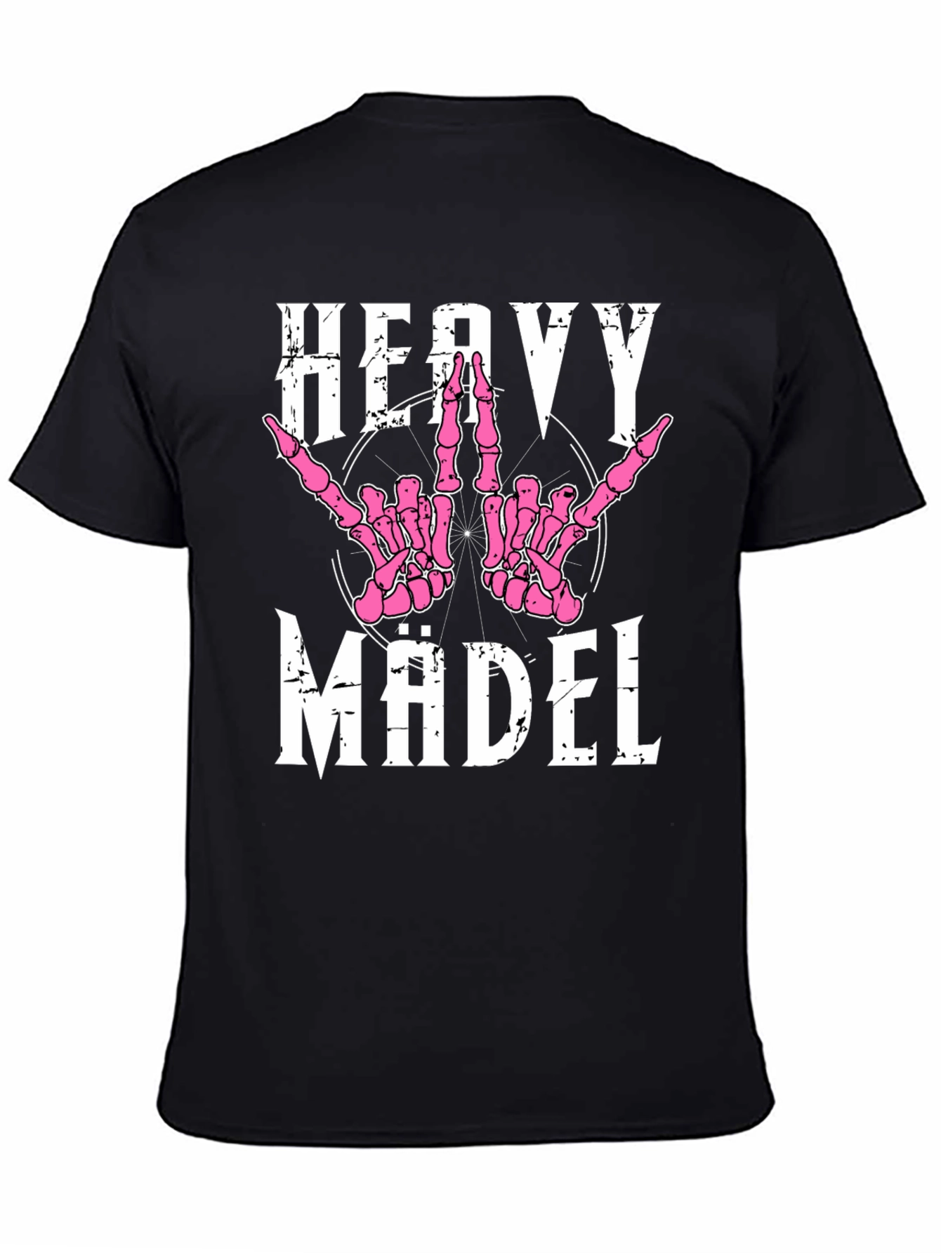 Heavy Mädel Graphic Tee - Rock On!