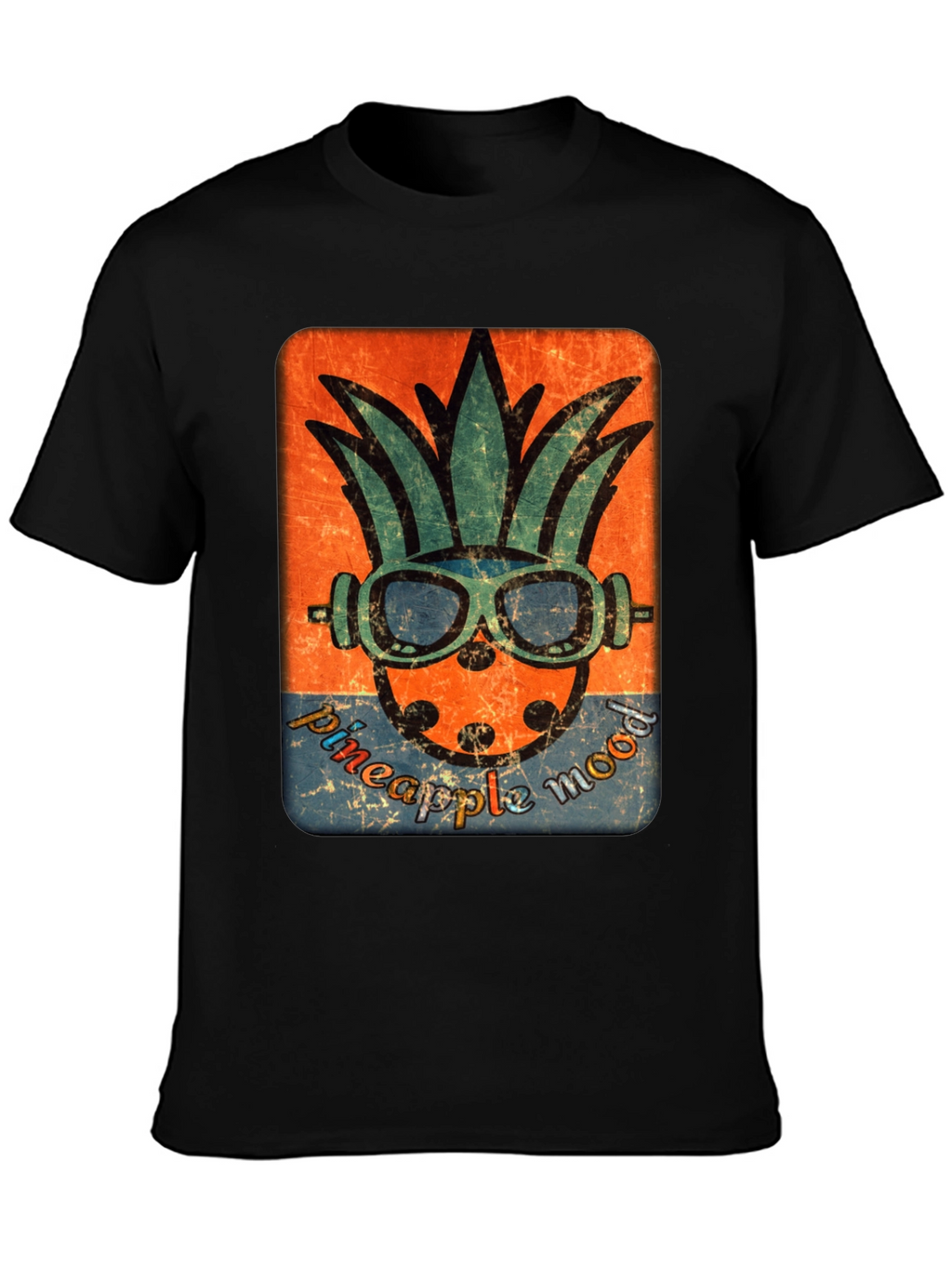 Pineapple Mood Graphic Tee - Tropical Vibe