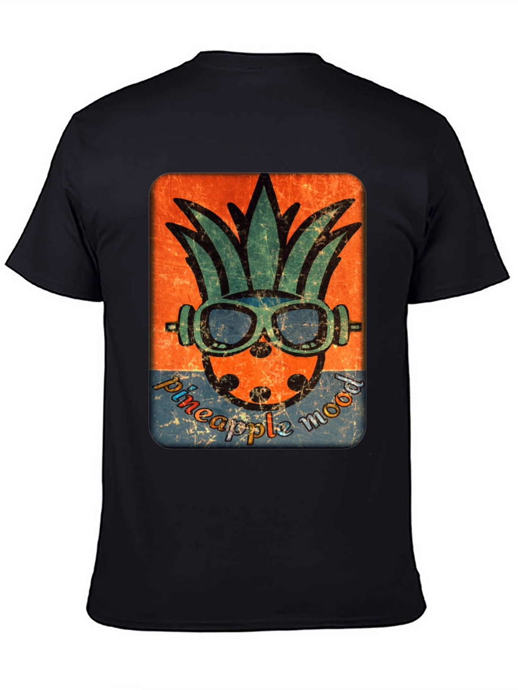 Pineapple Mood Graphic Tee - Tropical Vibe