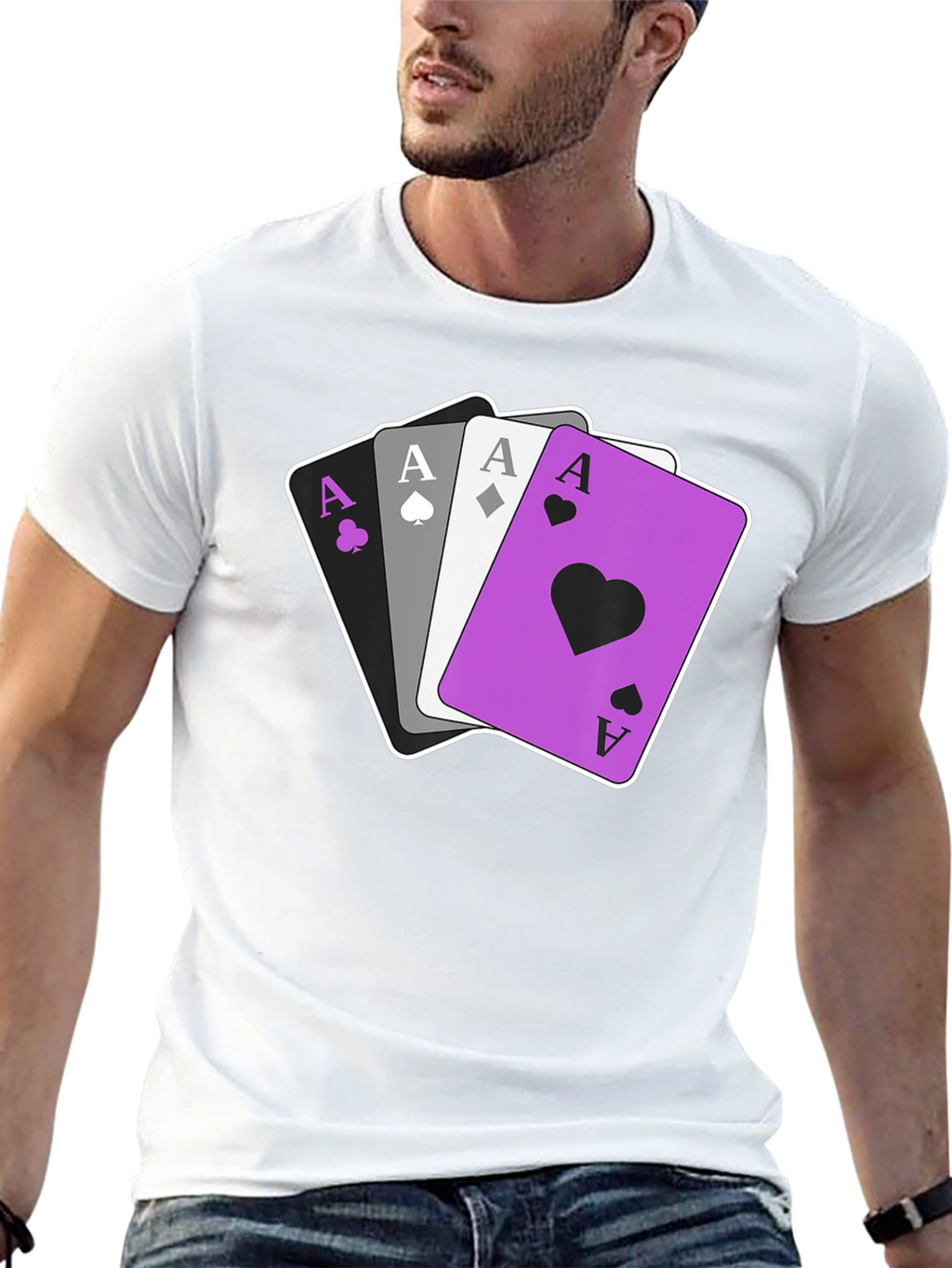 Ace Pride T-Shirt - Playing Cards