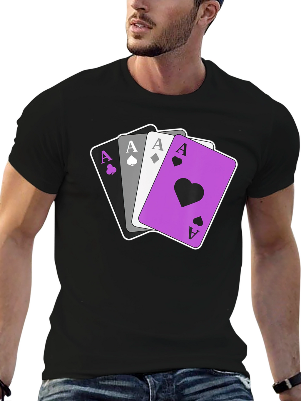 Ace Pride T-Shirt - Playing Cards