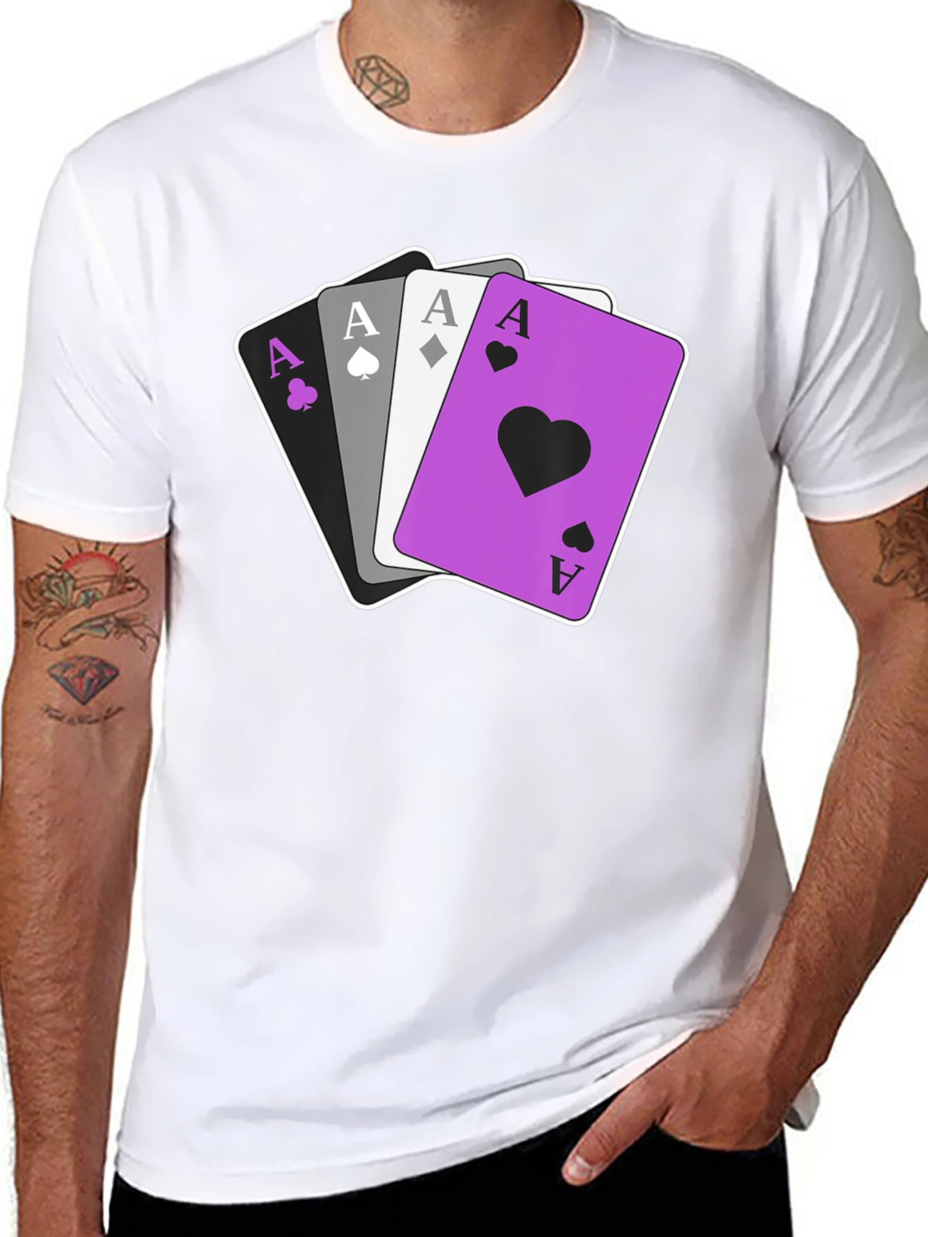 Ace Pride T-Shirt - Playing Cards