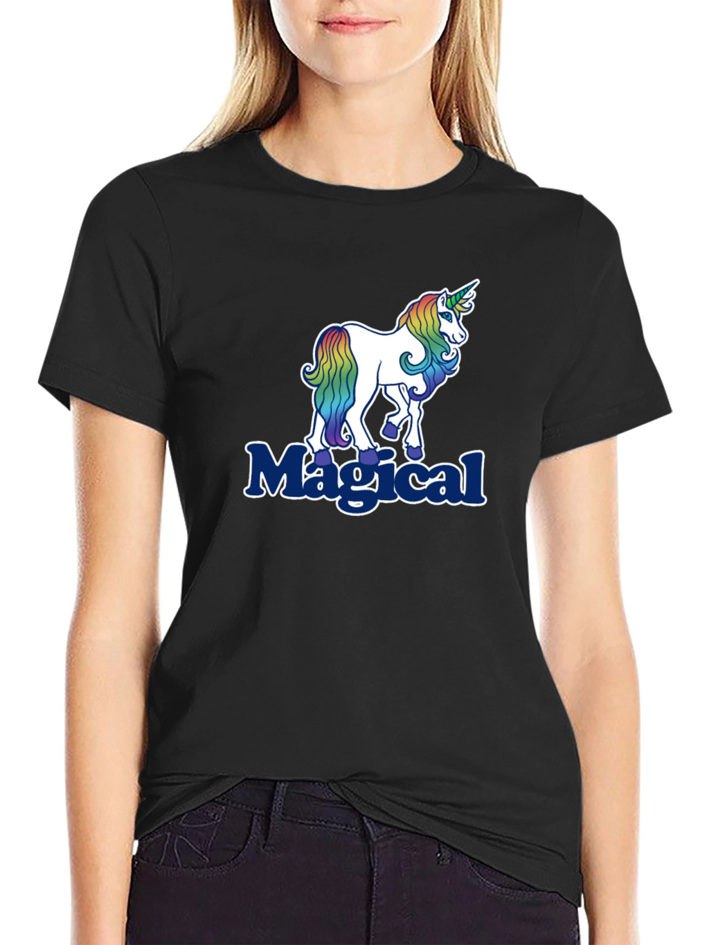 Magical Unicorn Graphic T-Shirt