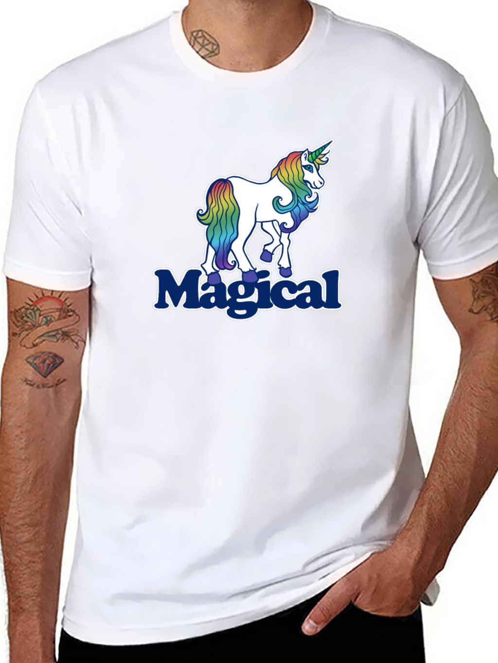 Magical Unicorn Graphic T-Shirt