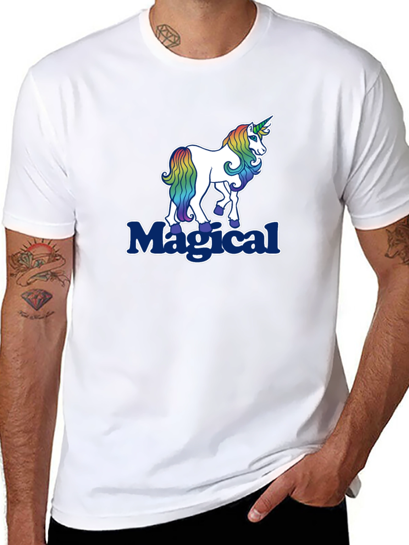 Magical Unicorn Graphic T-Shirt
