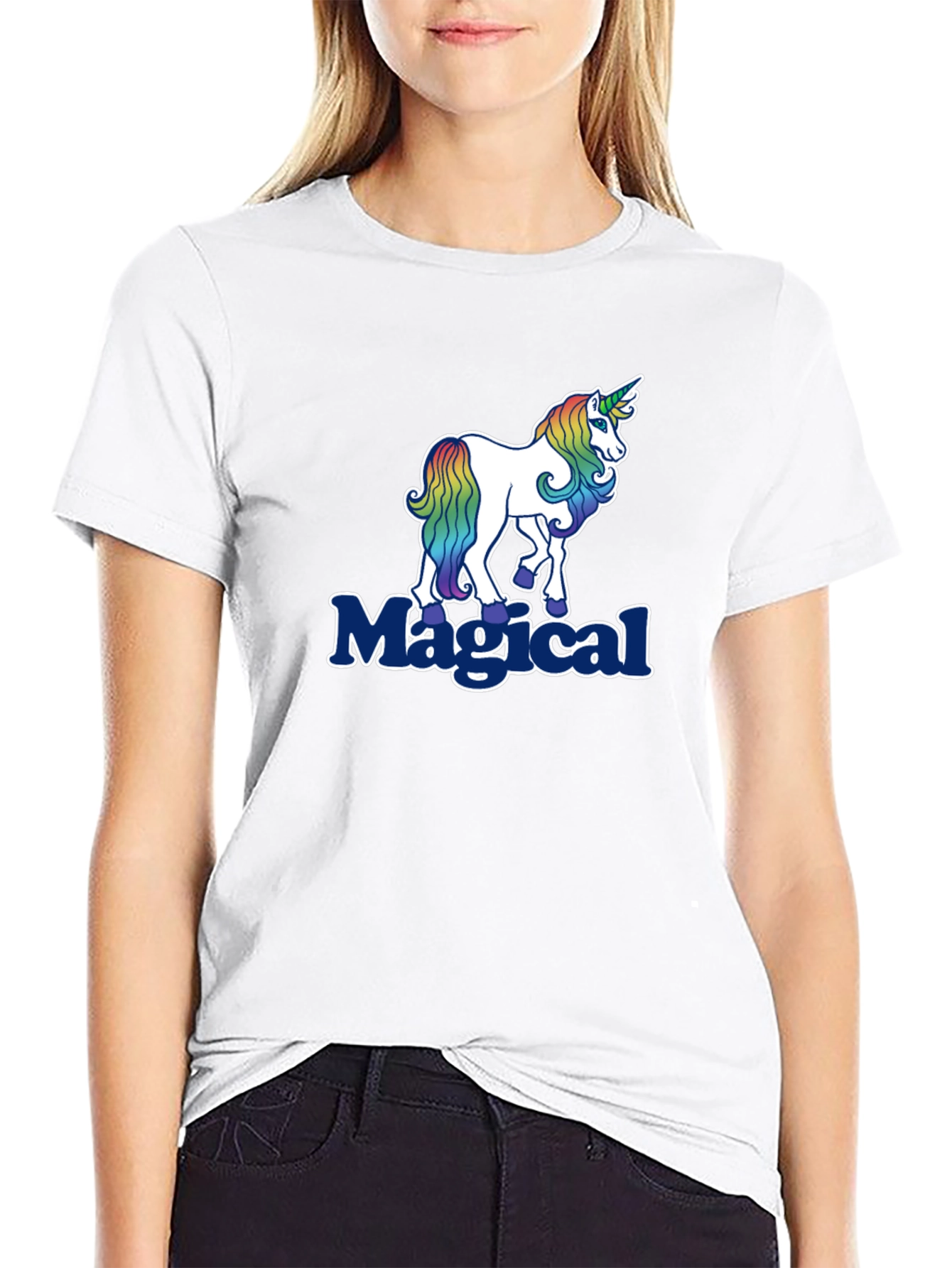 Magical Unicorn Graphic T-Shirt