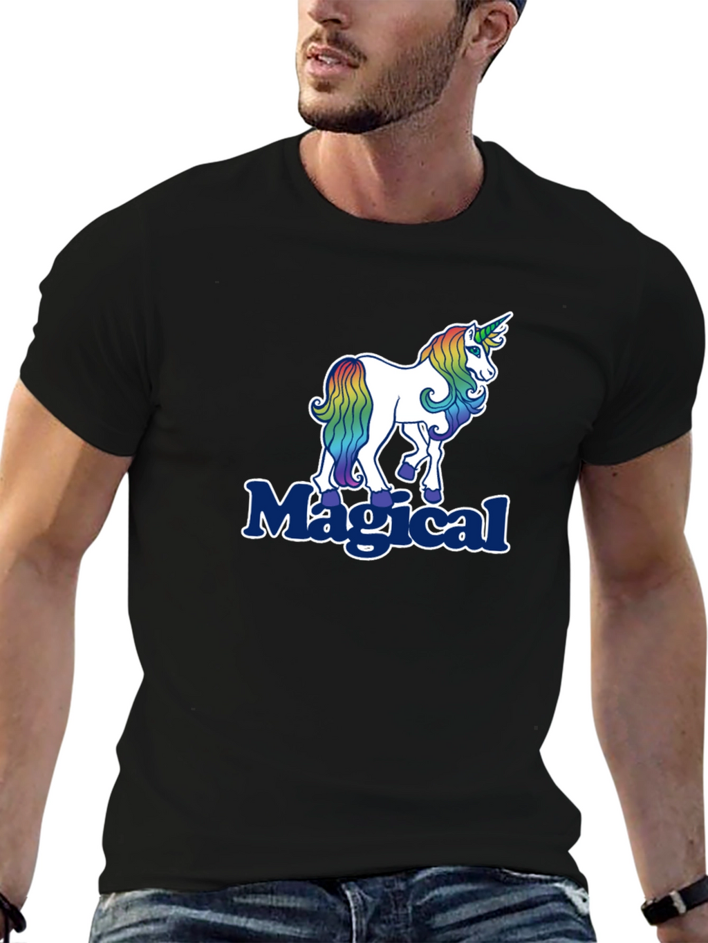 Magical Unicorn Graphic T-Shirt