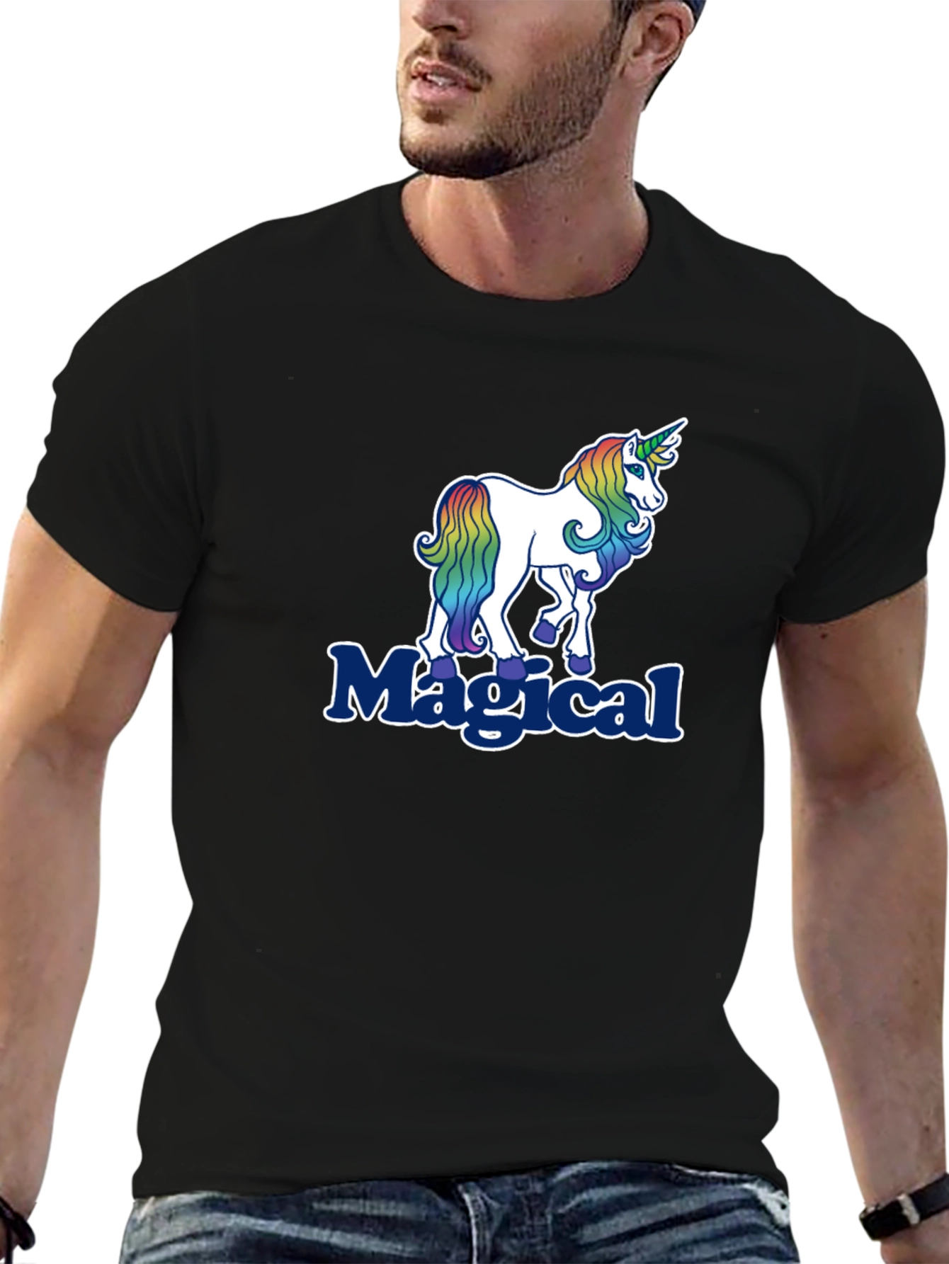 Magical Unicorn Graphic T-Shirt