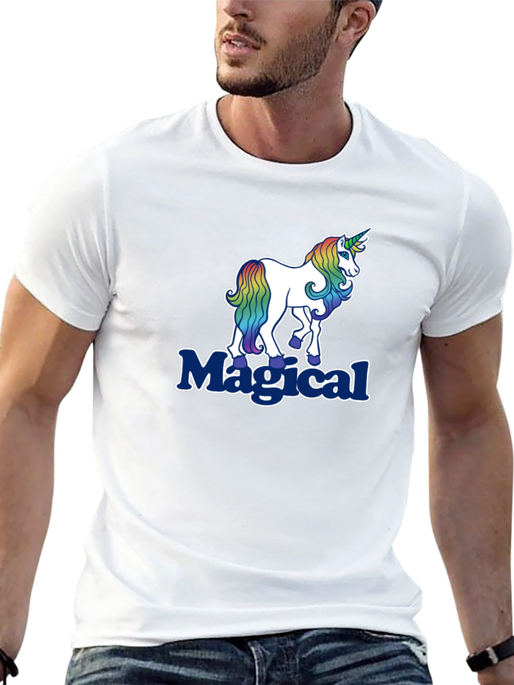 Magical Unicorn Graphic T-Shirt