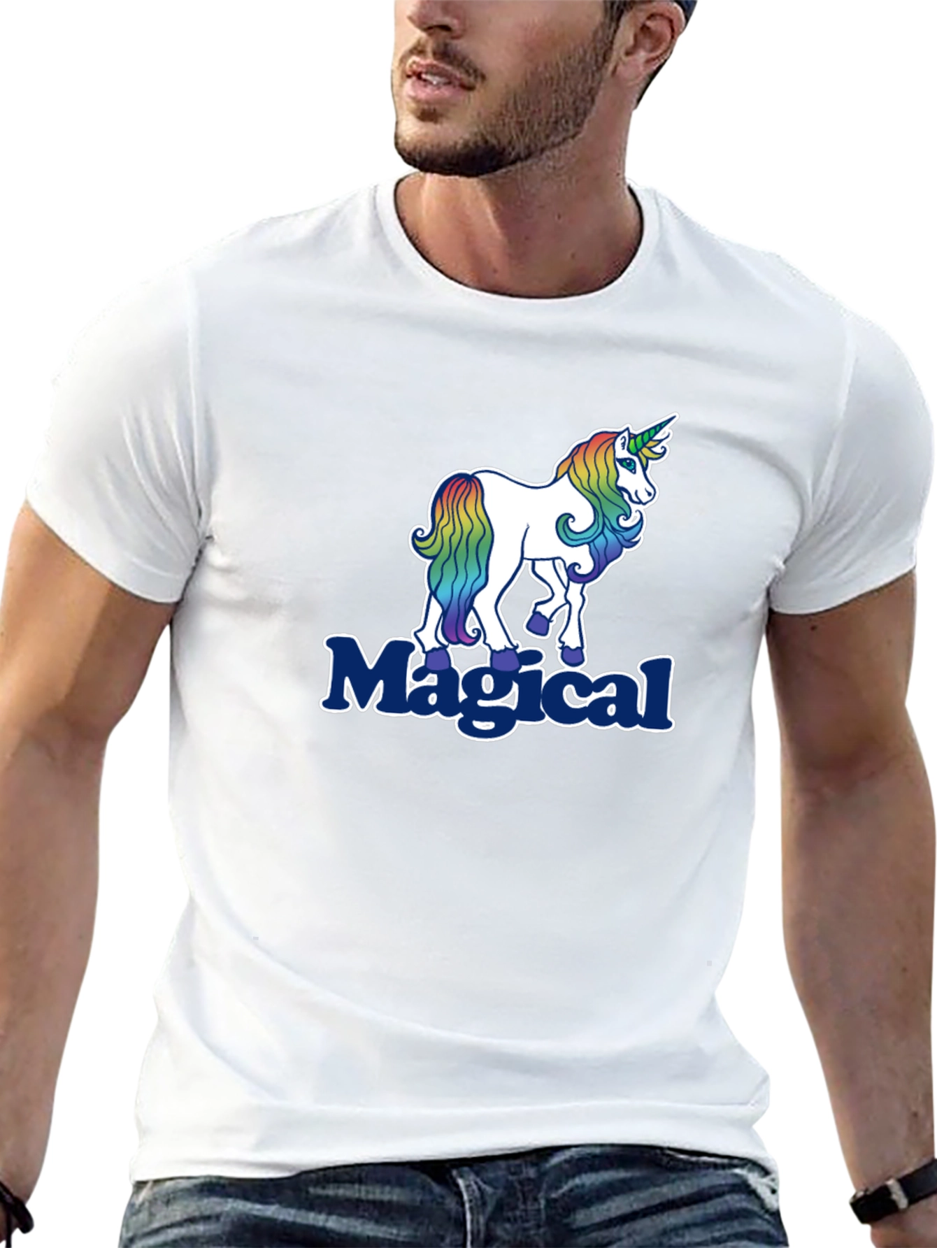 Magical Unicorn Graphic T-Shirt