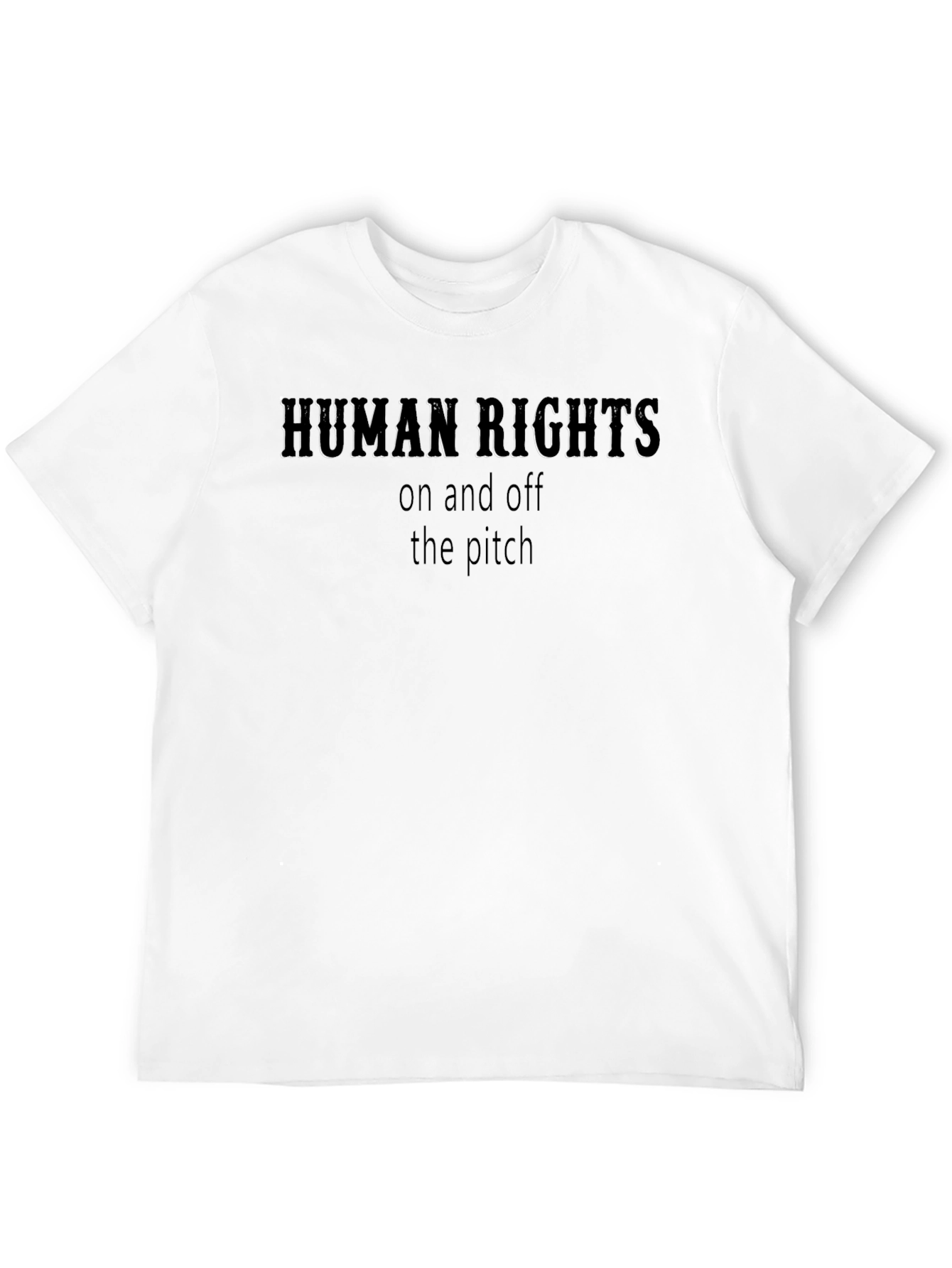 Human Rights T-Shirt: On and Off the Pitch