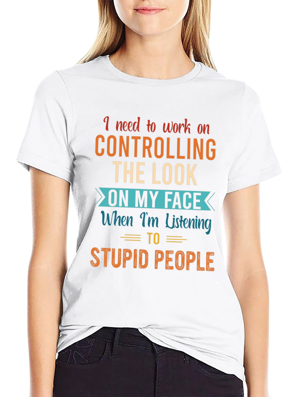 Controlling The Look Funny T-Shirt