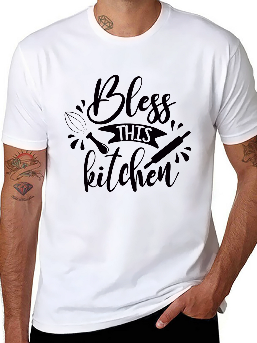 Bless This Kitchen Graphic Tee