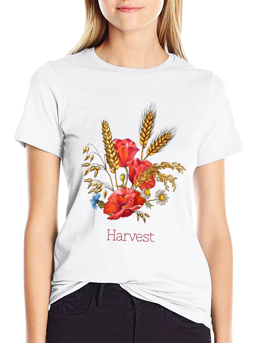 Harvest Floral Graphic Print T-Shirt