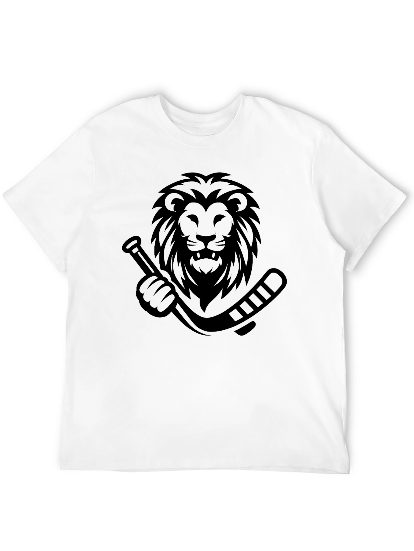 Lion Hockey Black T-Shirt
