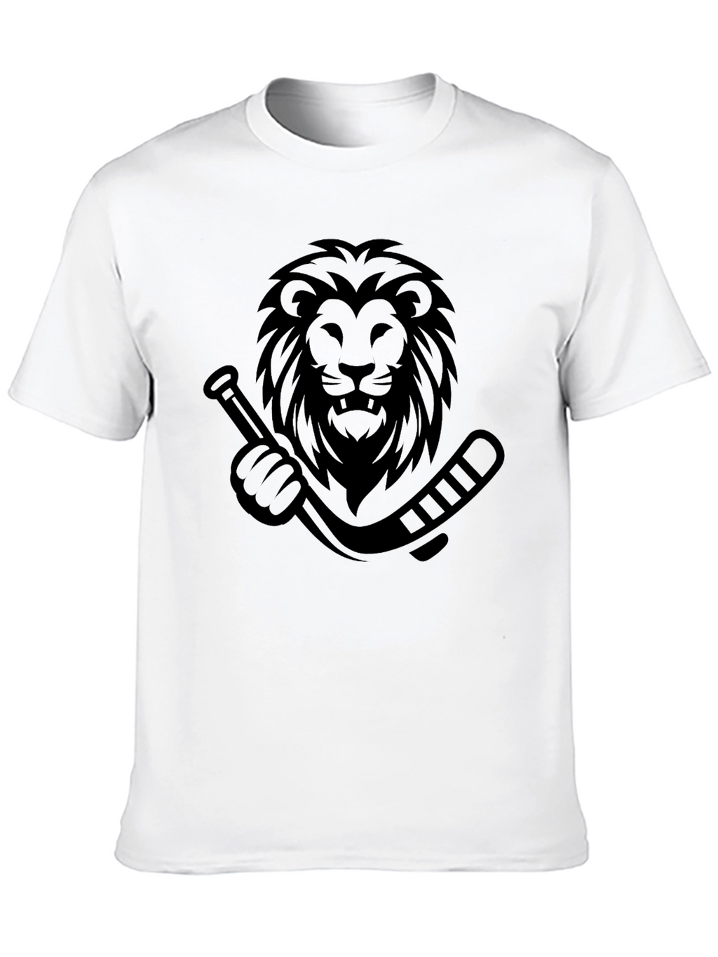 Lion Hockey Black T-Shirt