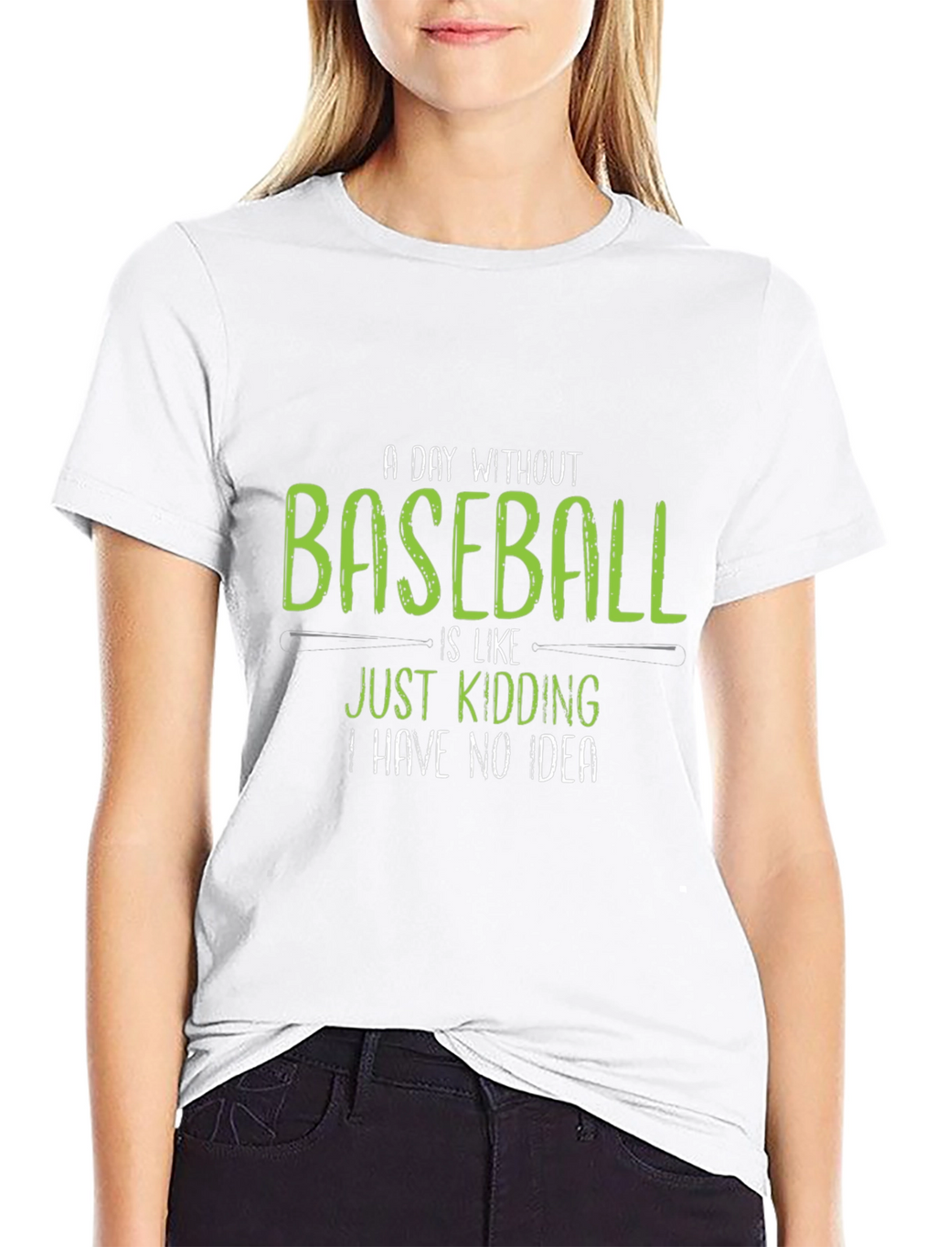 Baseball Fan T-Shirt - A Day Without Baseball