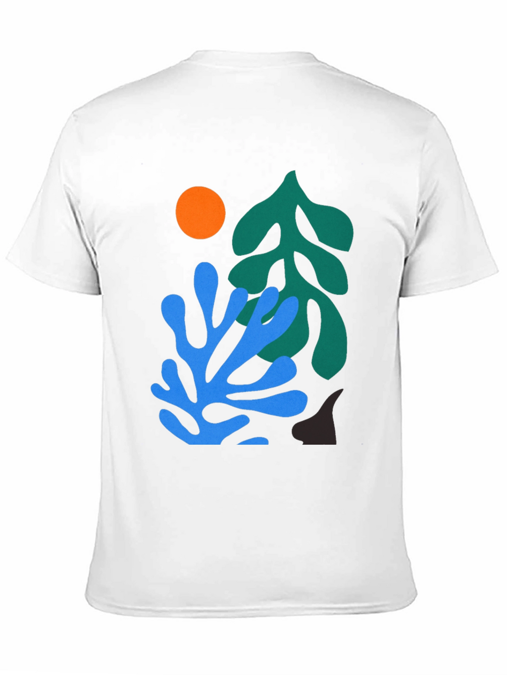 Abstract Print Mens T-Shirt