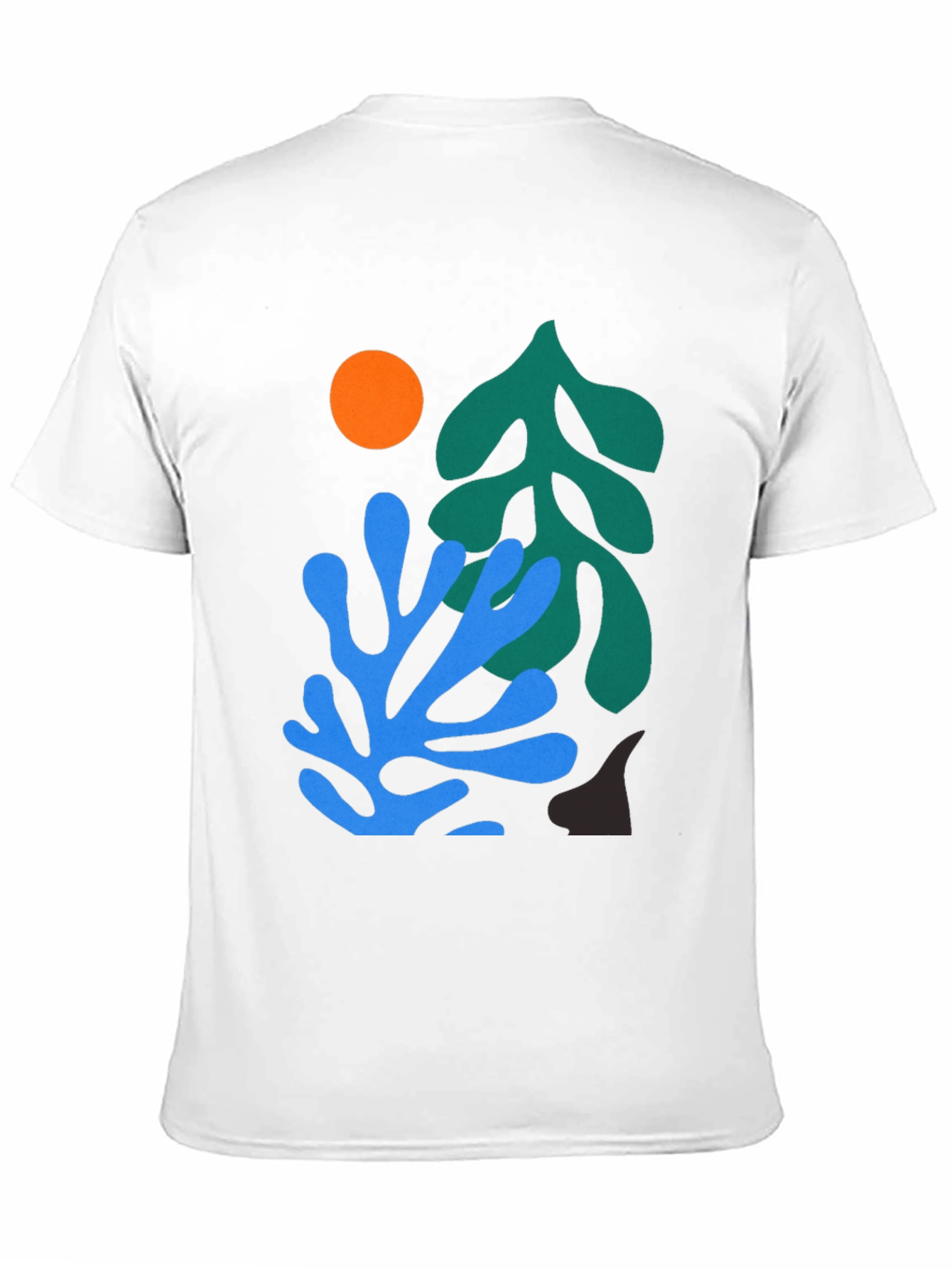 Abstract Print Mens T-Shirt