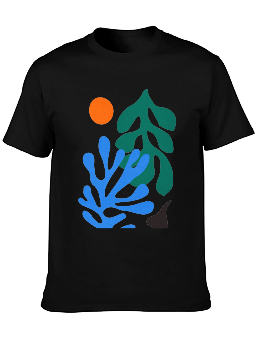 Abstract Print Mens T-Shirt