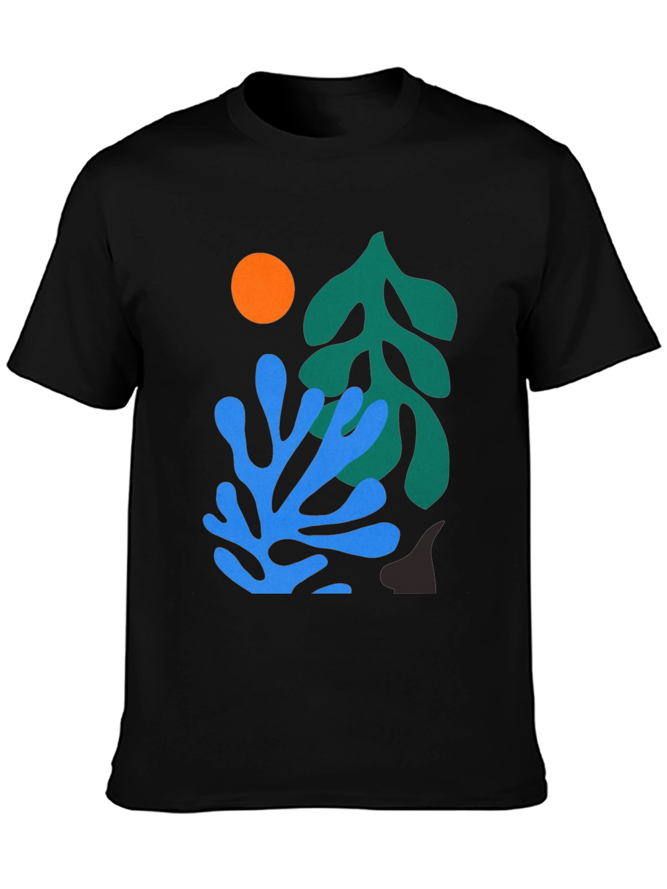 Abstract Print Mens T-Shirt