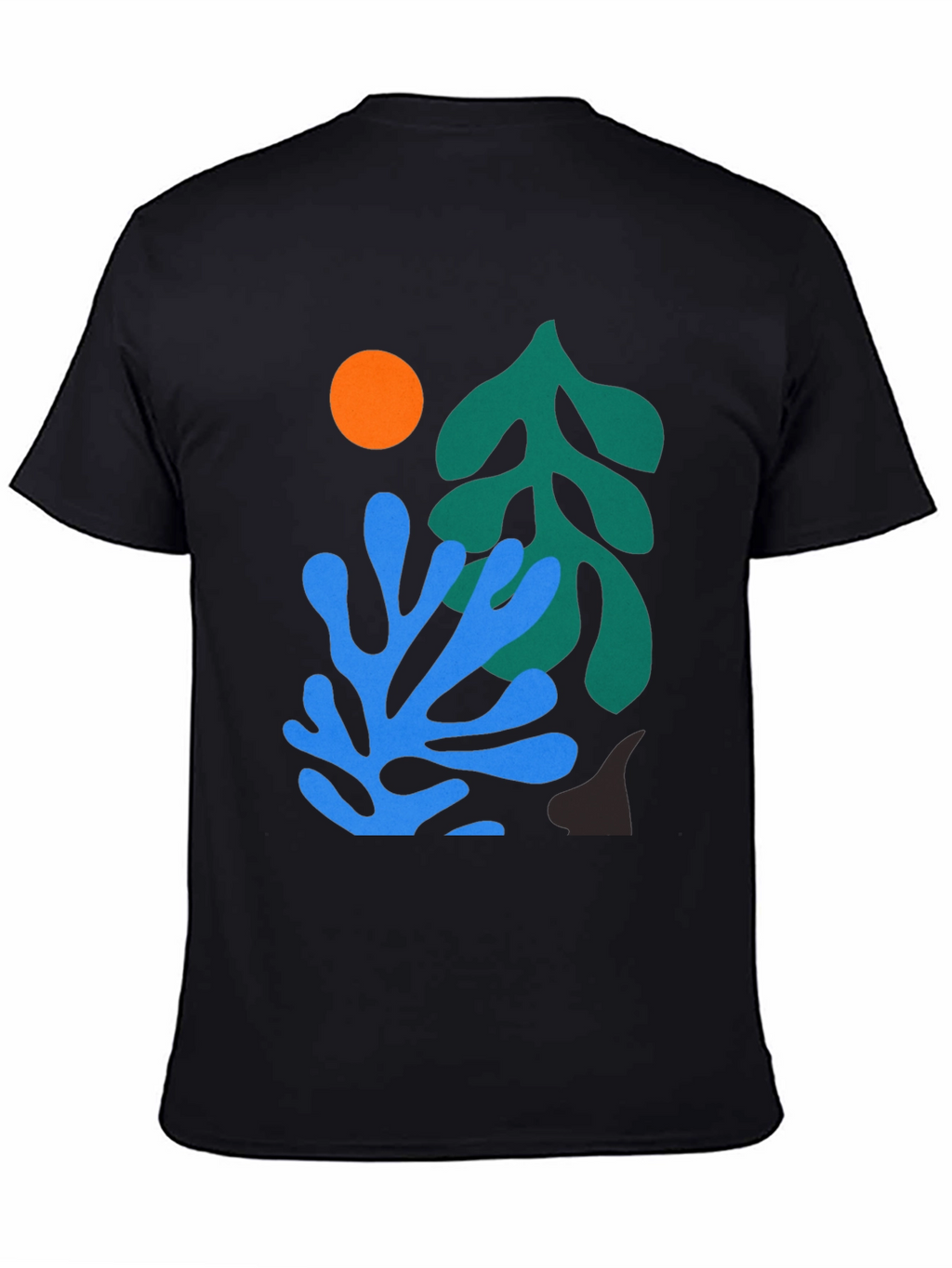 Abstract Print Mens T-Shirt